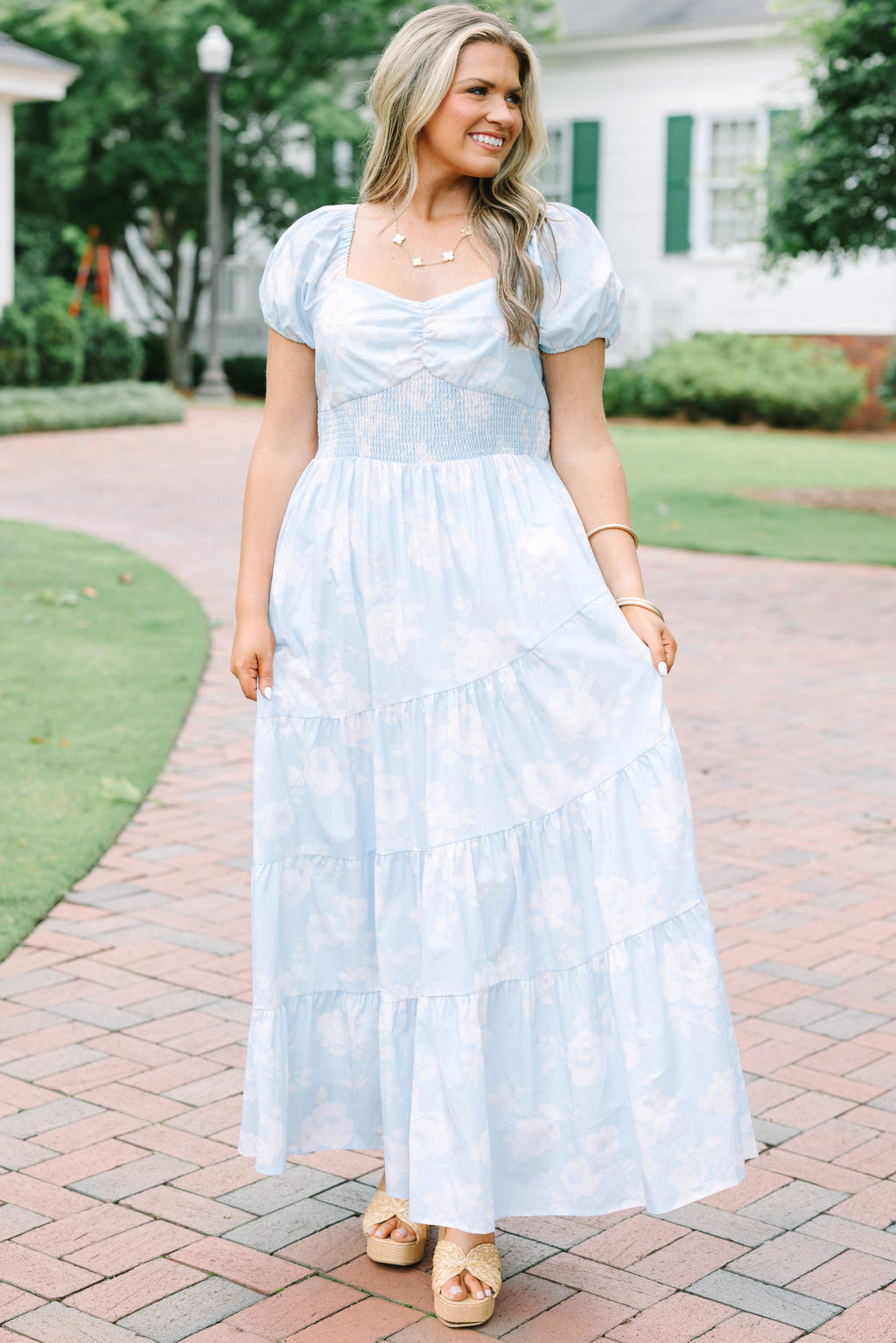 Brighter Perspective Dress, Baby Blue