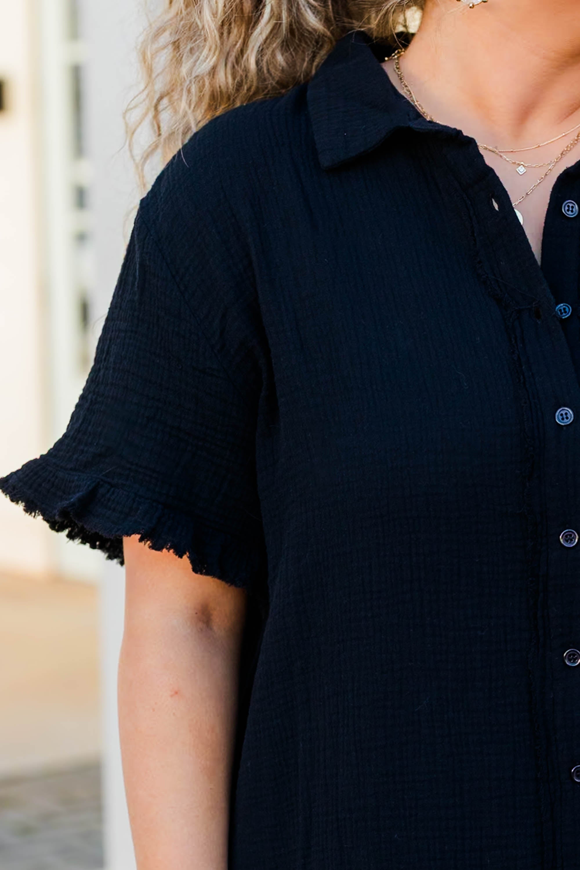 Float In The Wind Dress, Black