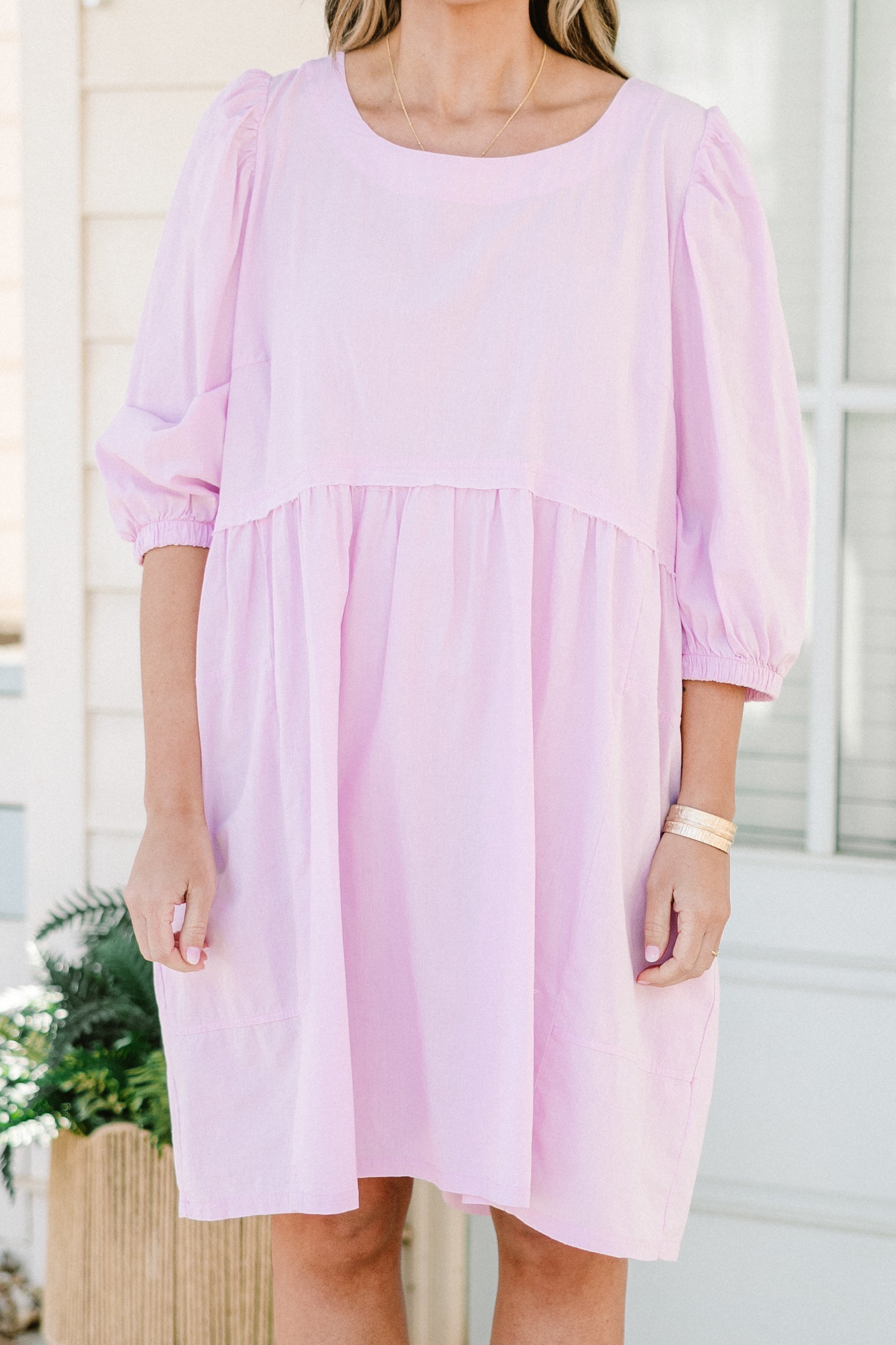 Burning Stories Dress, Purple