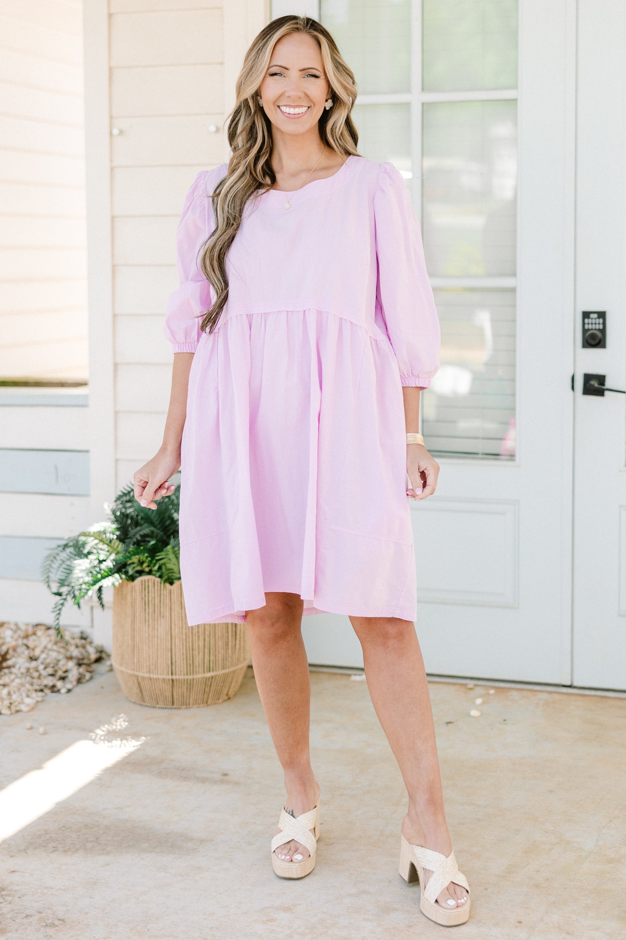 Burning Stories Dress, Purple