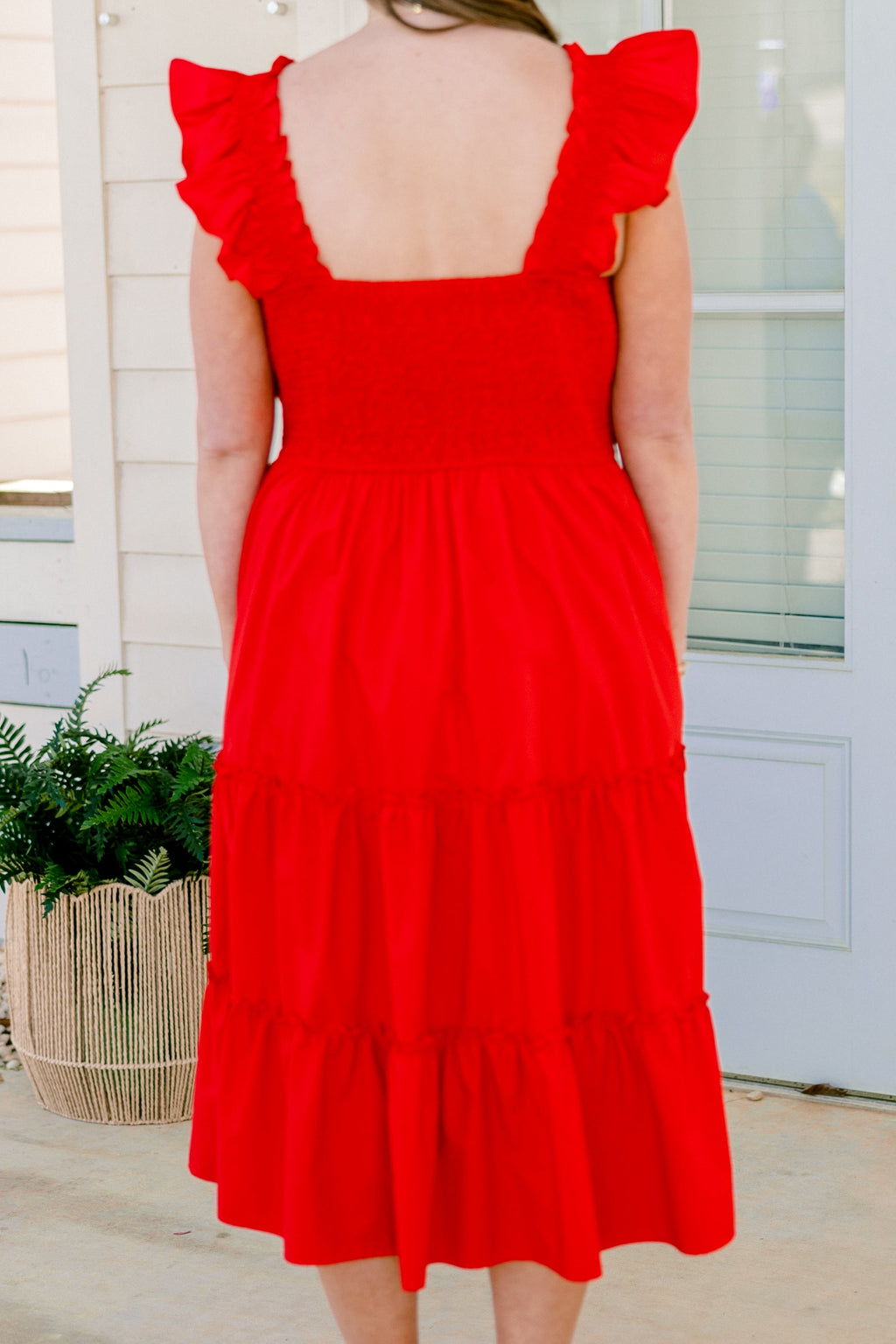 Butterfly Love Dress, Red