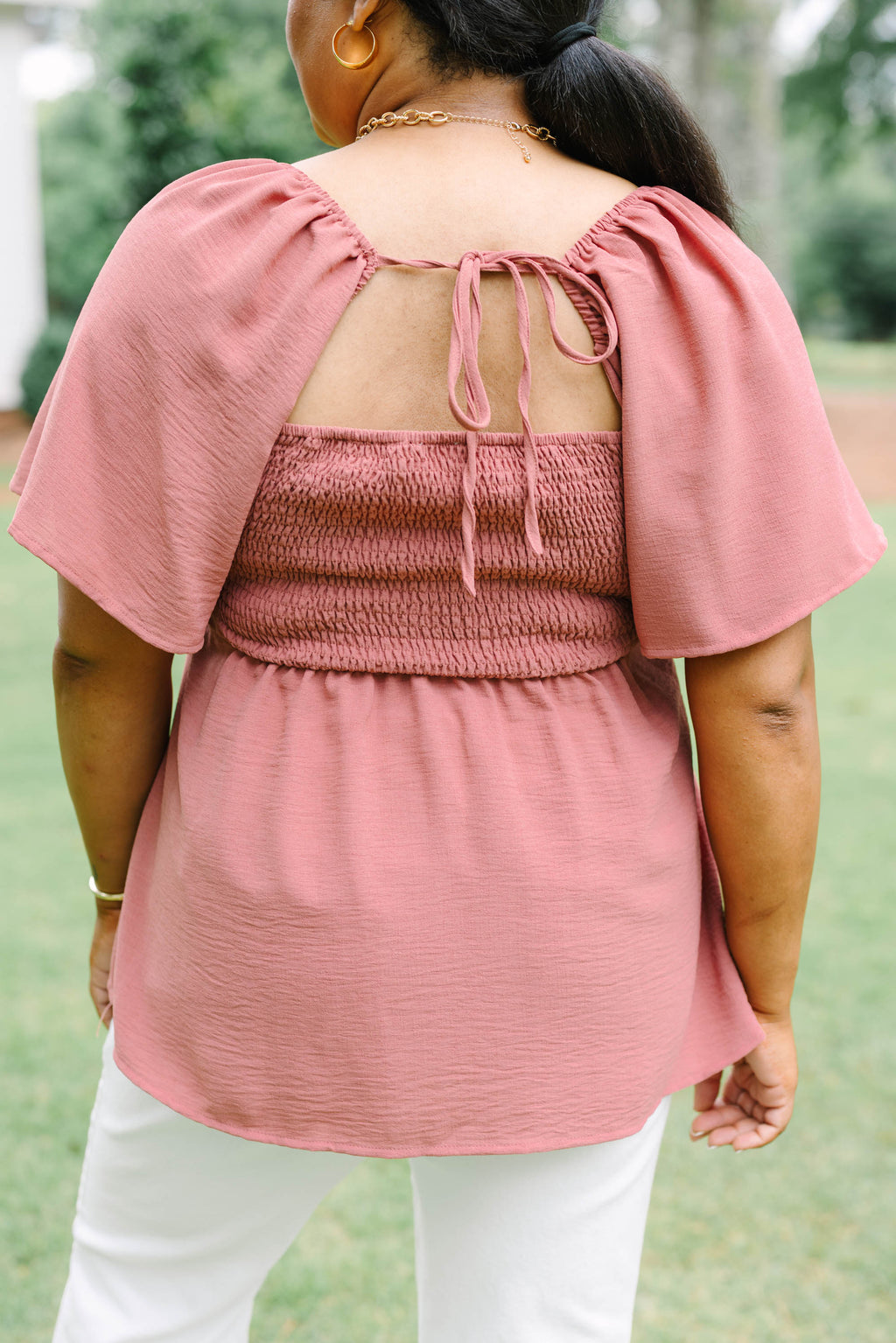 By Any Means Top, Rose