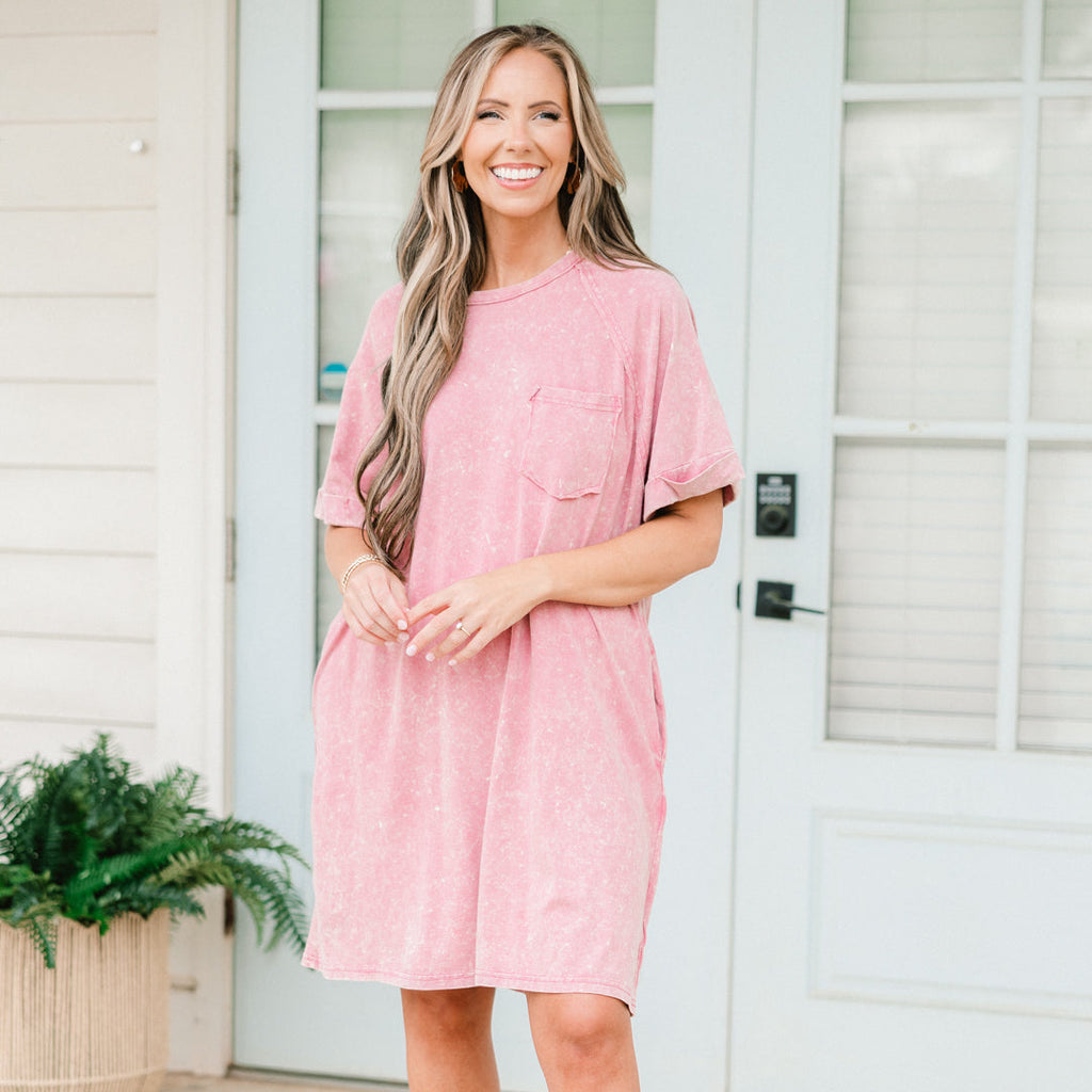 Bye Bye Birdie Dress, Mauve