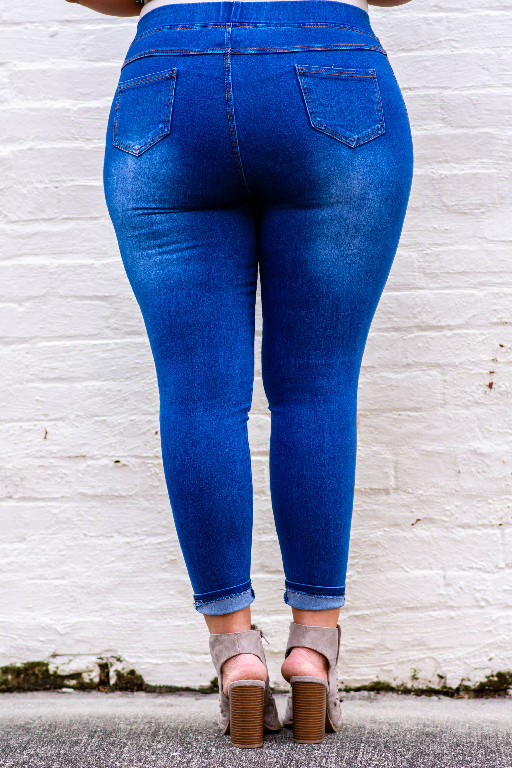 All The Answers Jeggings, Medium Wash