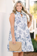 Call It Off Dress, White