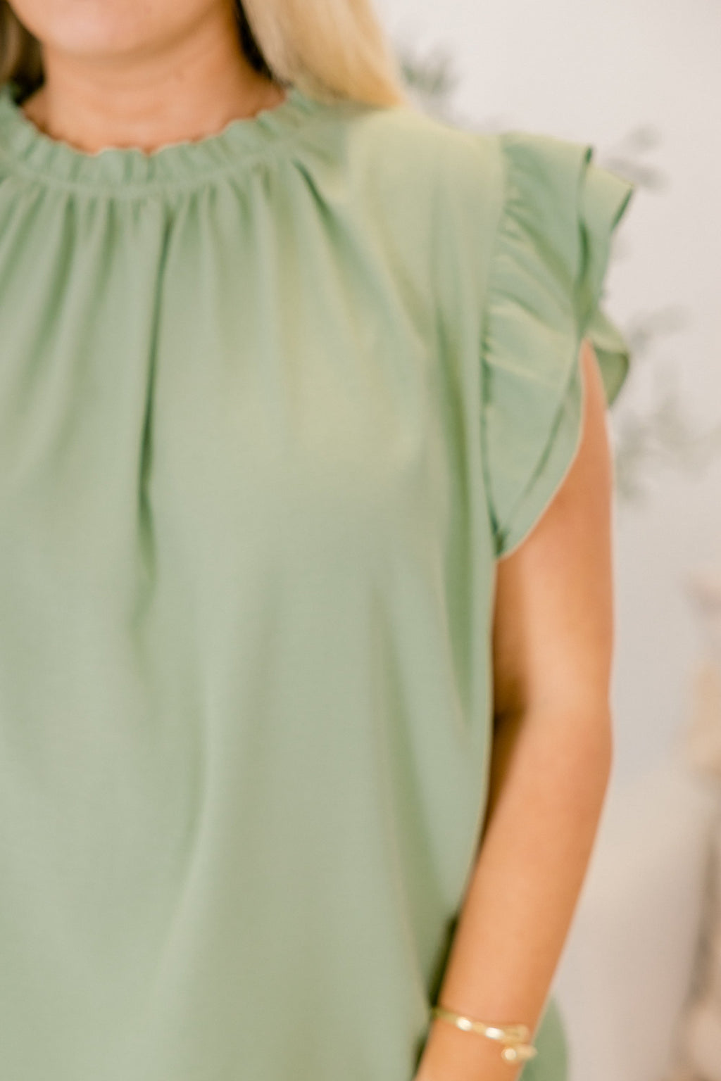 Call Me Baby Top, Light Green