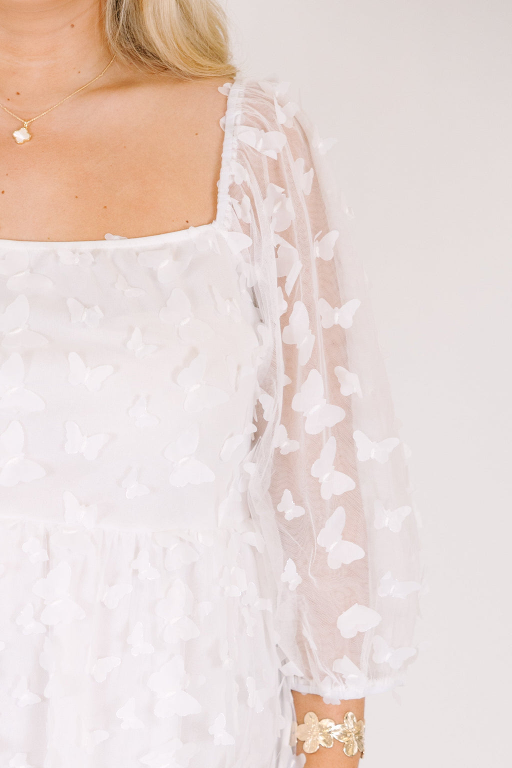 Call Me Glamour Dress, White