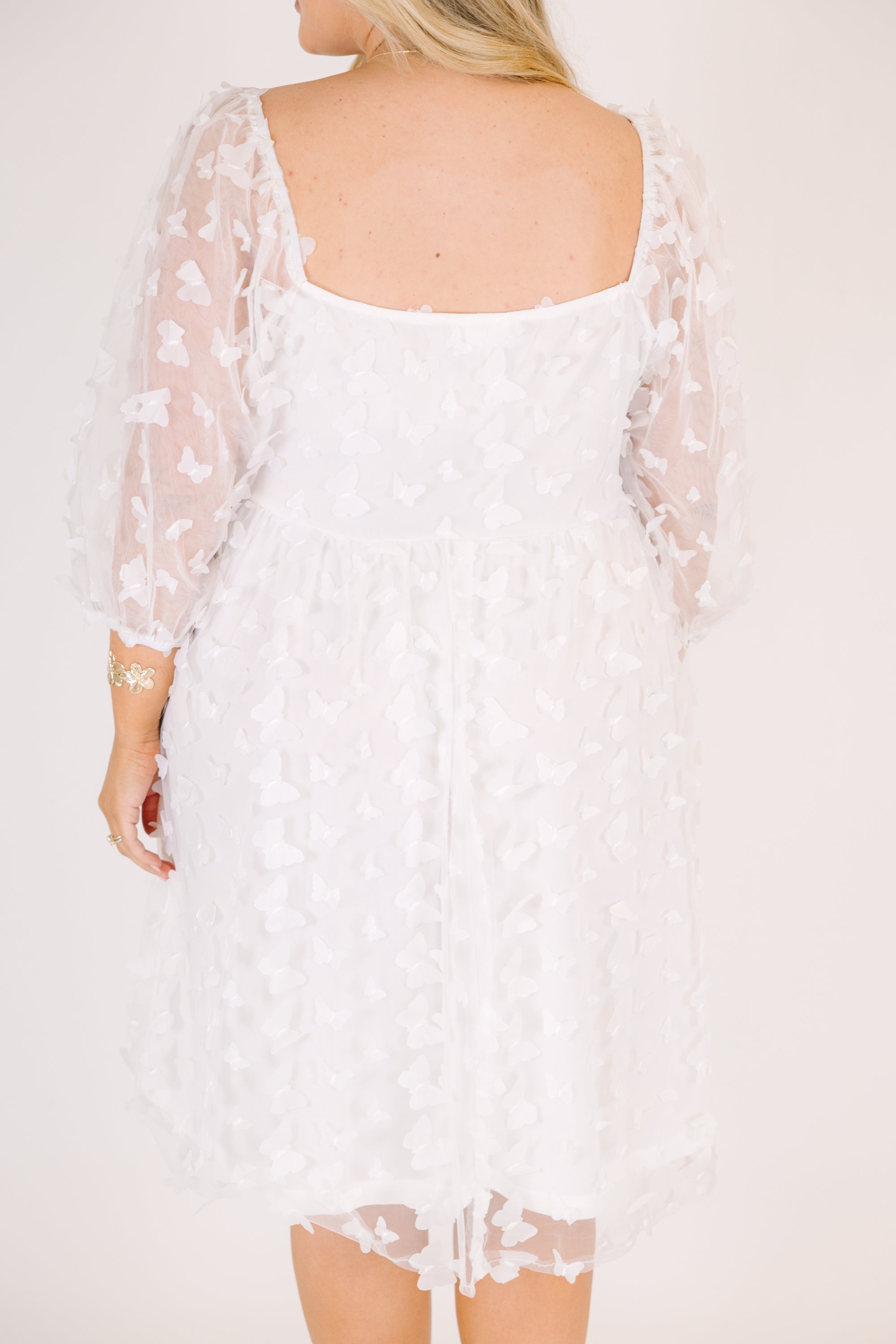 Call Me Glamour Dress, White