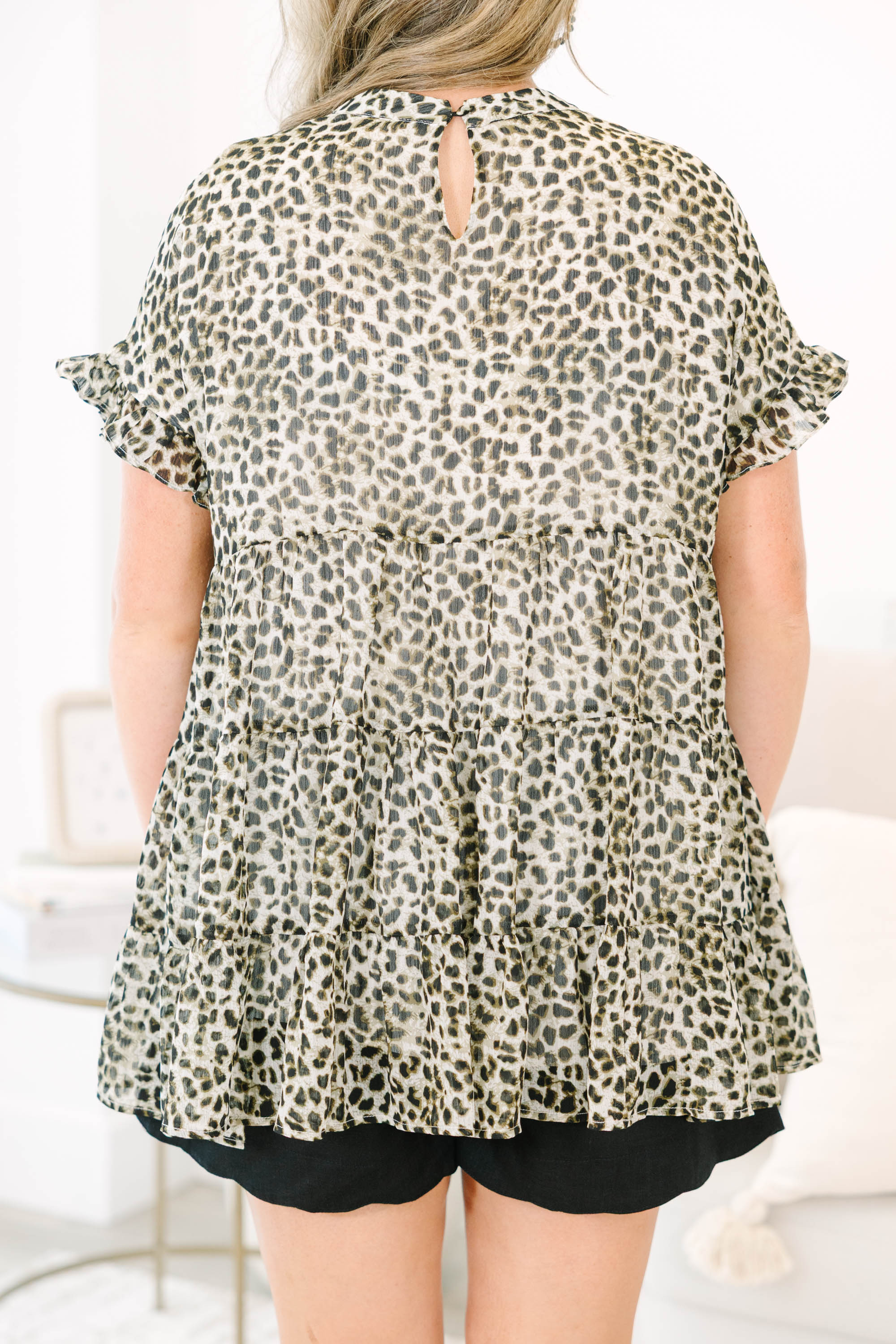 Call Me Sassy Top, Leopard