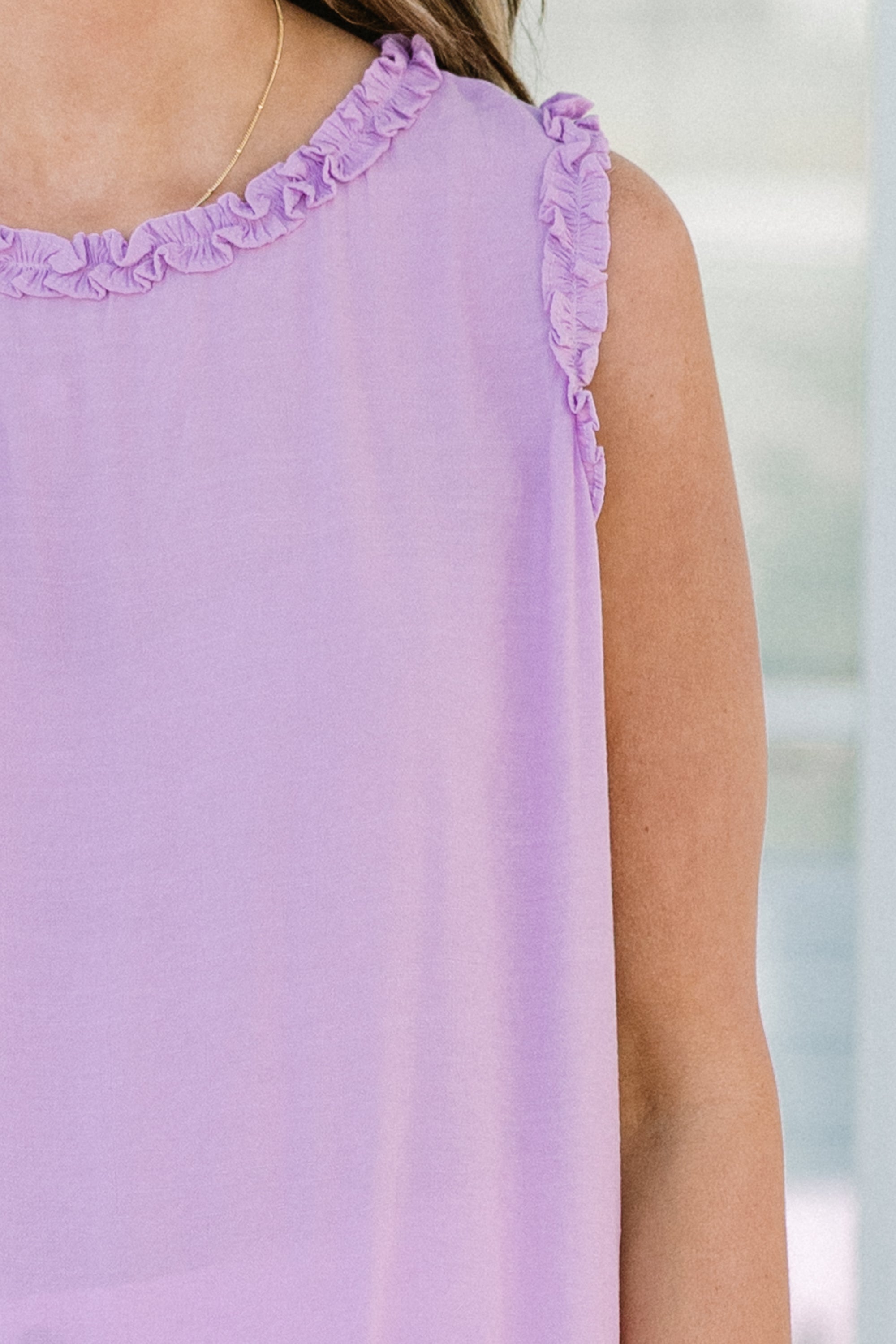 Calling For Love Tank, Purple