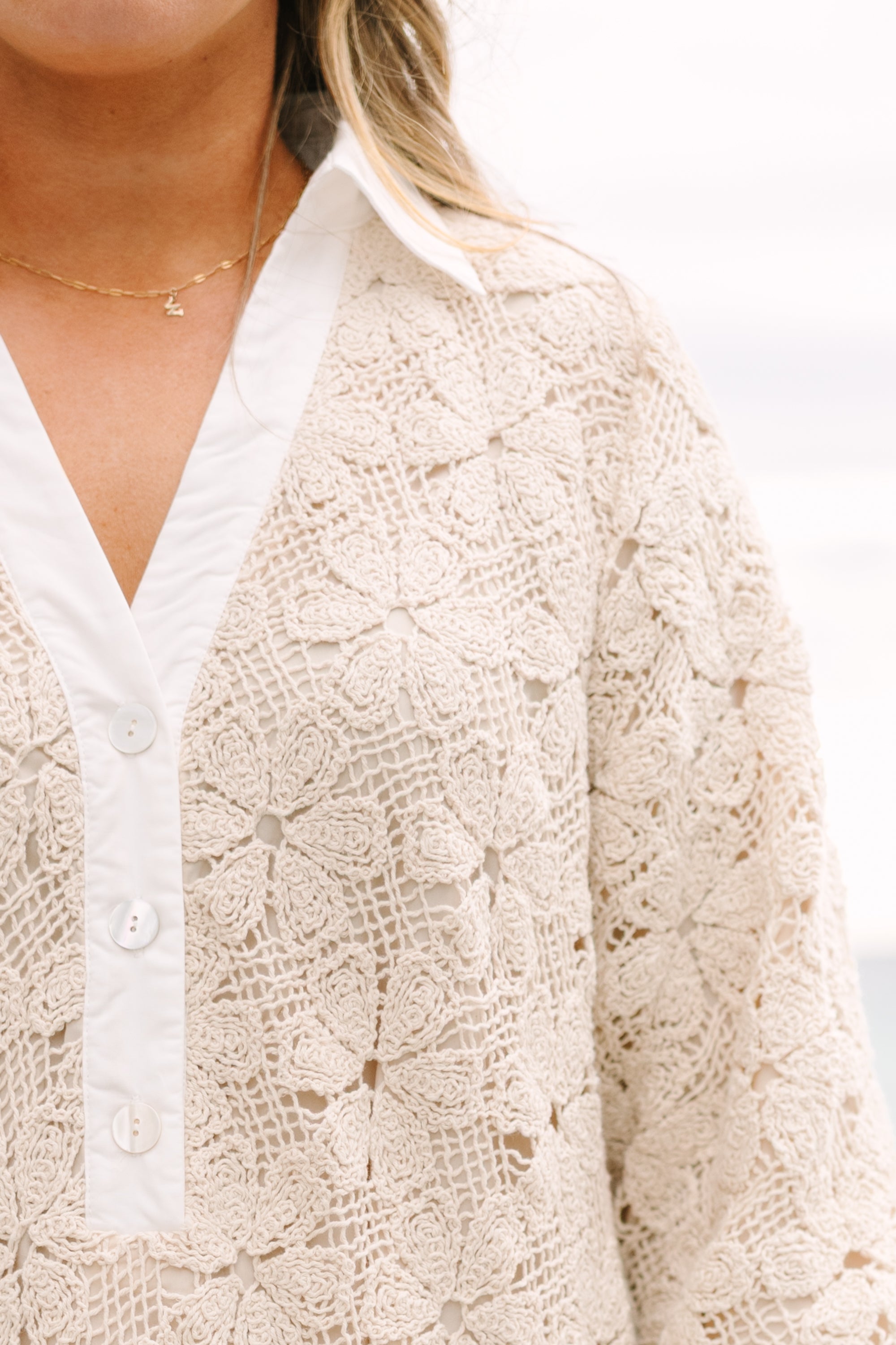 Call It Paradise Dress, Cream