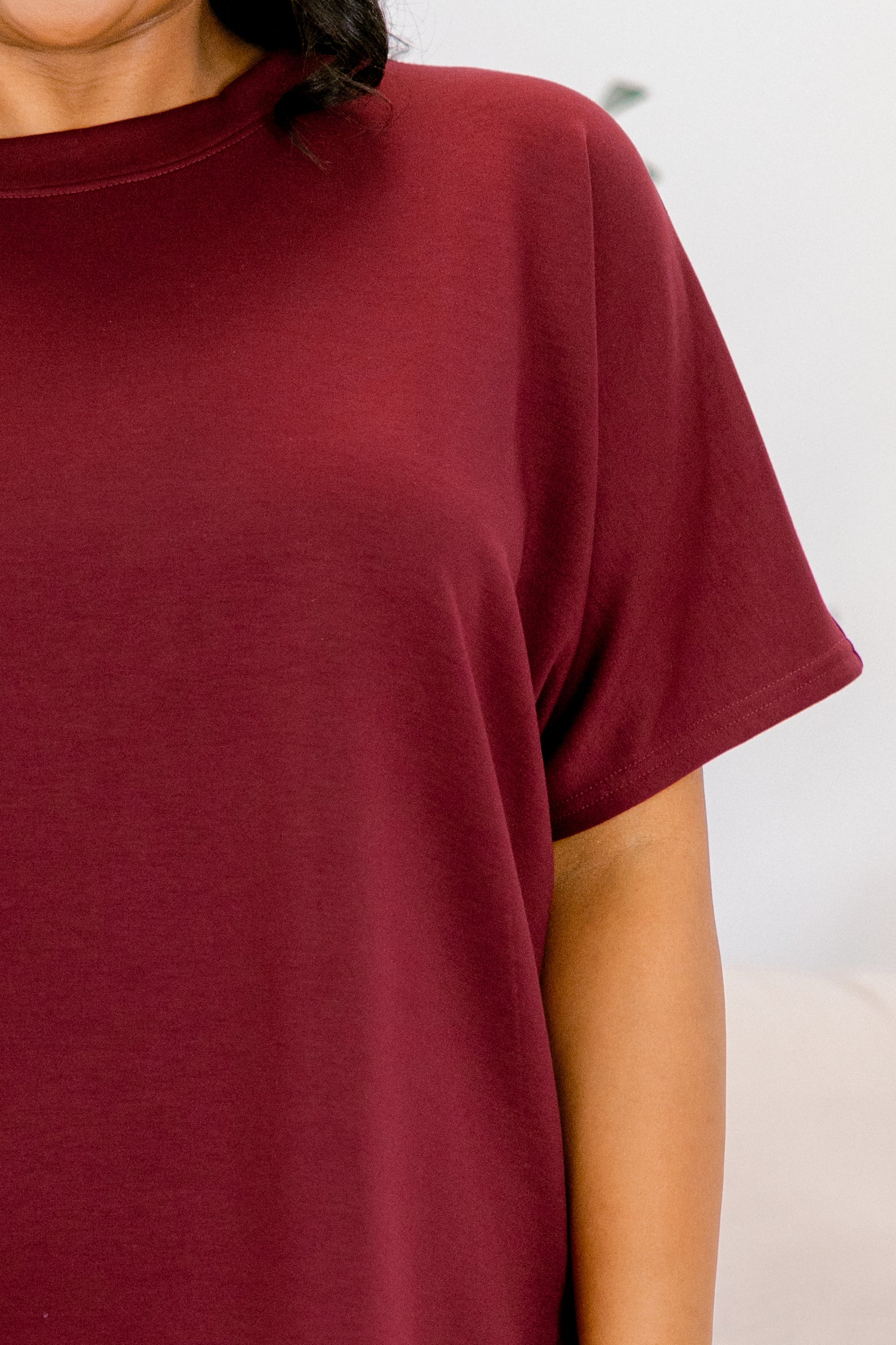 Calm Days Set, Dark Burgundy