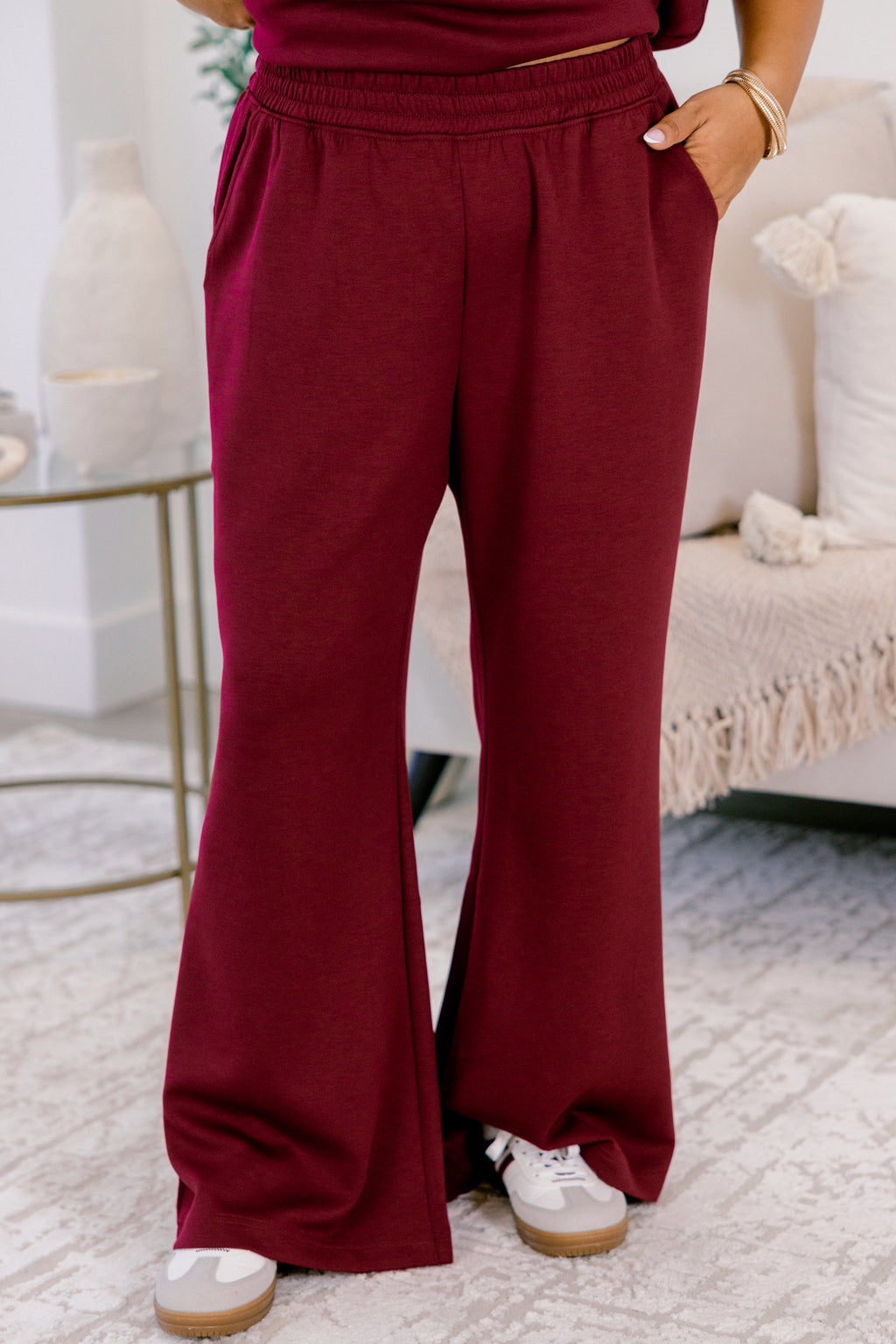 Calm Days Set, Dark Burgundy