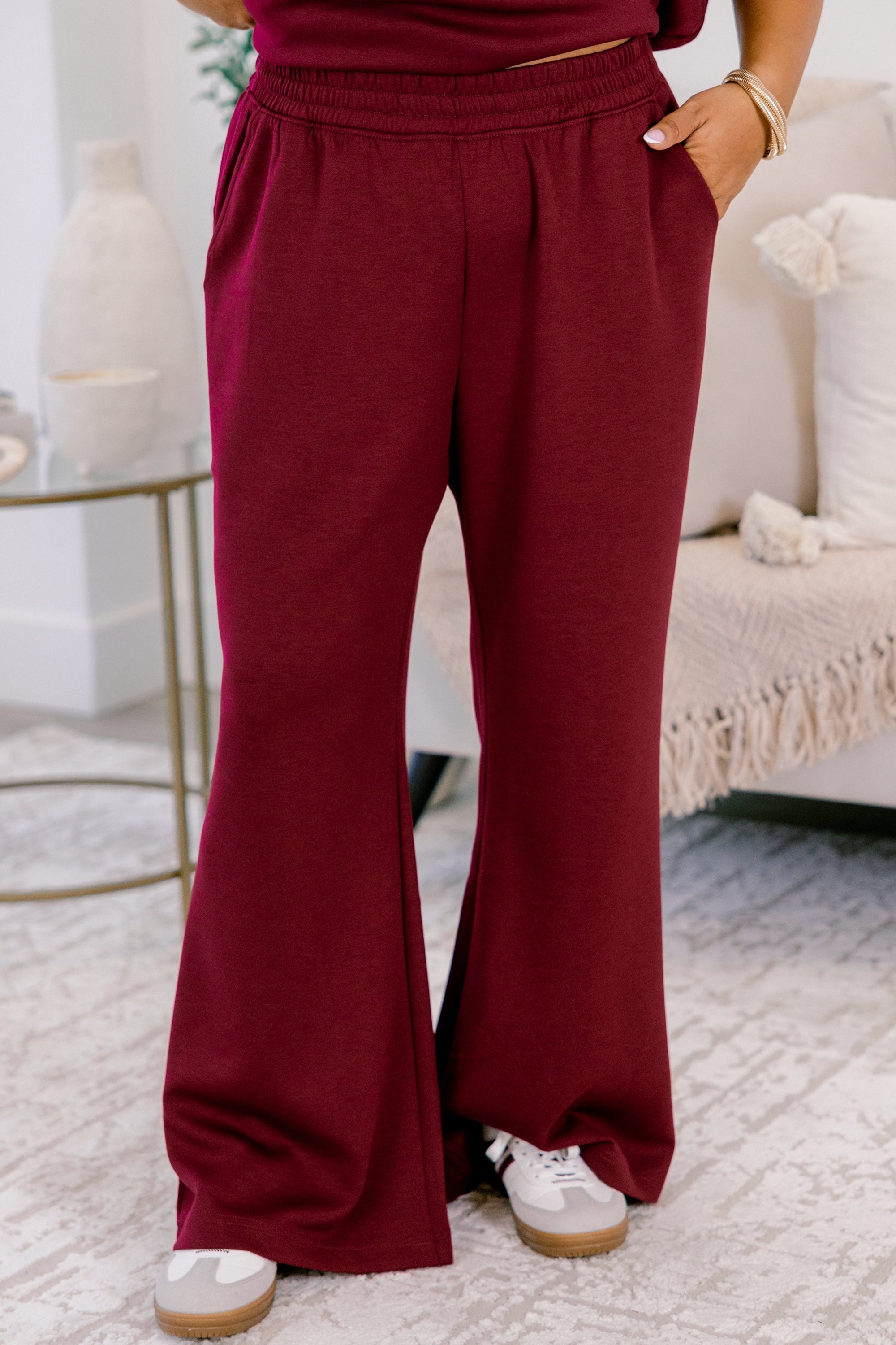 Calm Days Set, Dark Burgundy