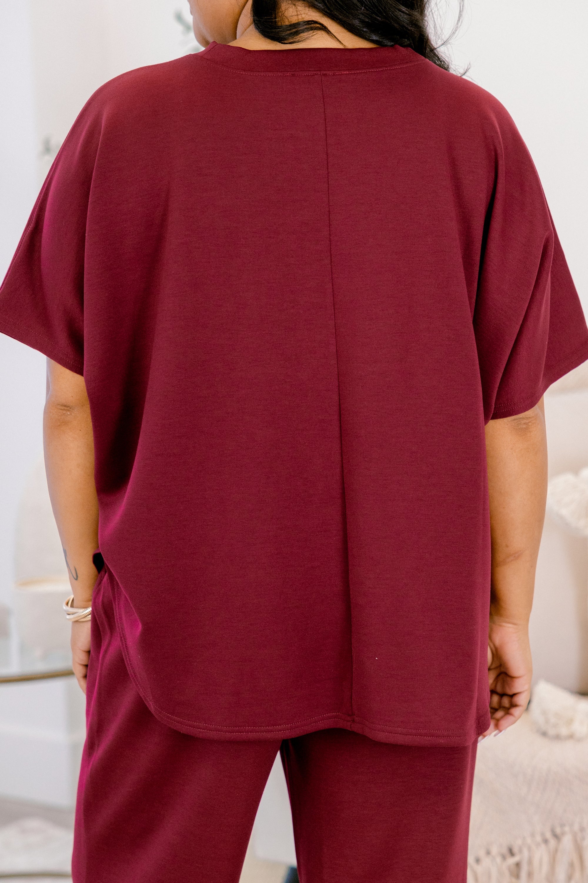 Calm Days Set, Dark Burgundy