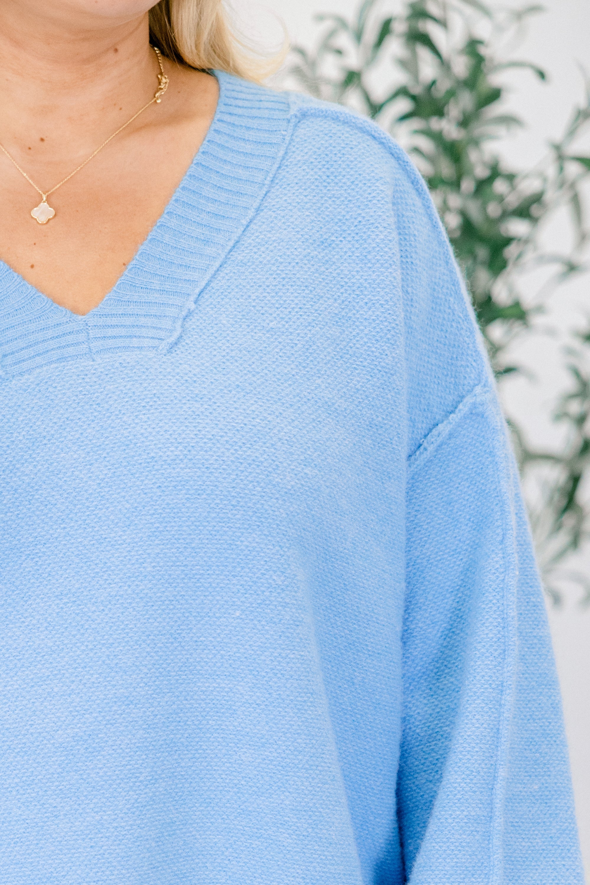 Came Back Better Sweater, Blue