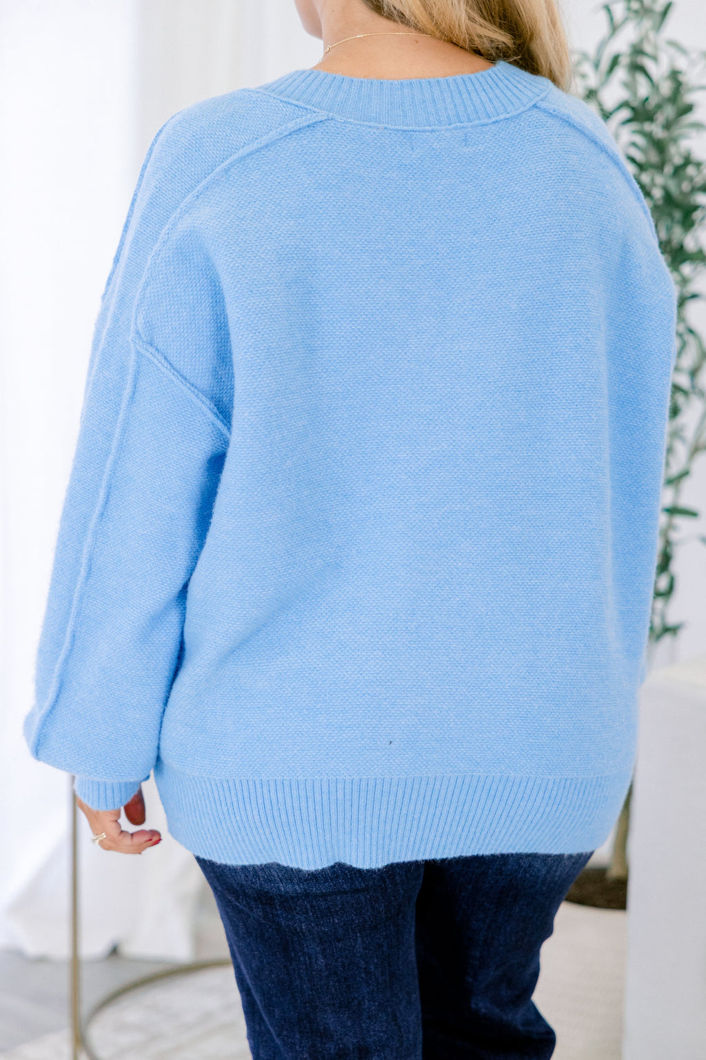 Came Back Better Sweater, Blue