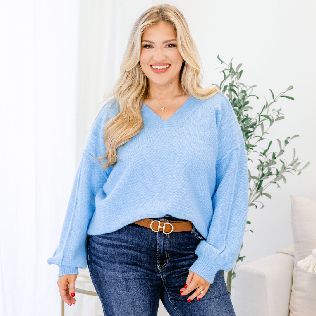 Came Back Better Sweater, Blue