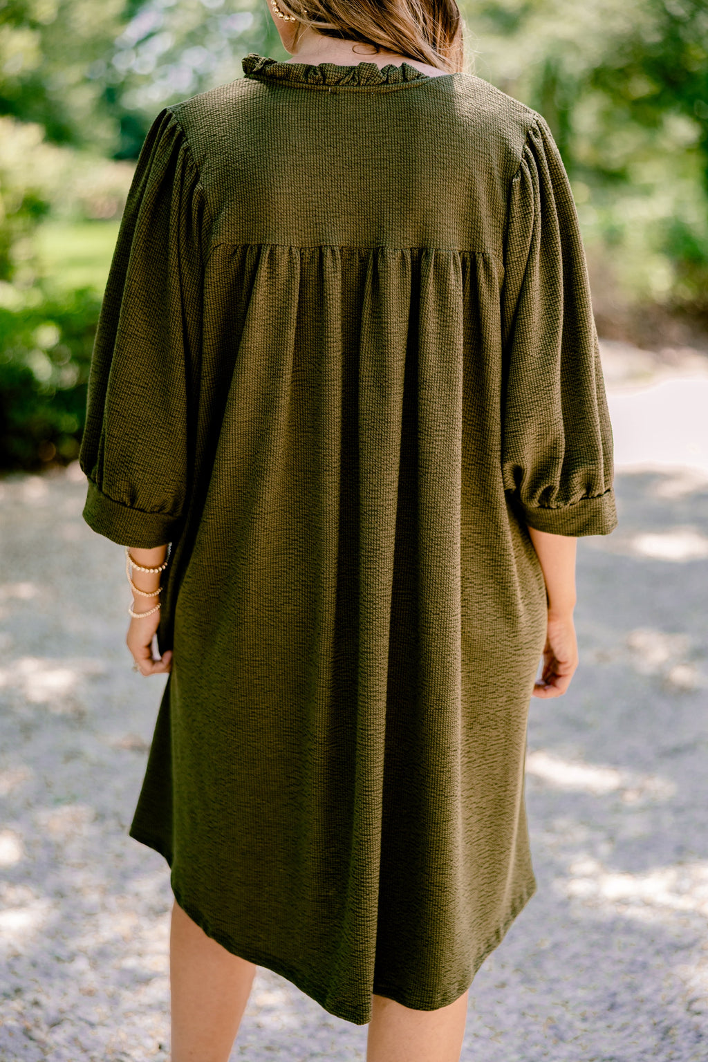 Can't Be Held Down Dress, Green