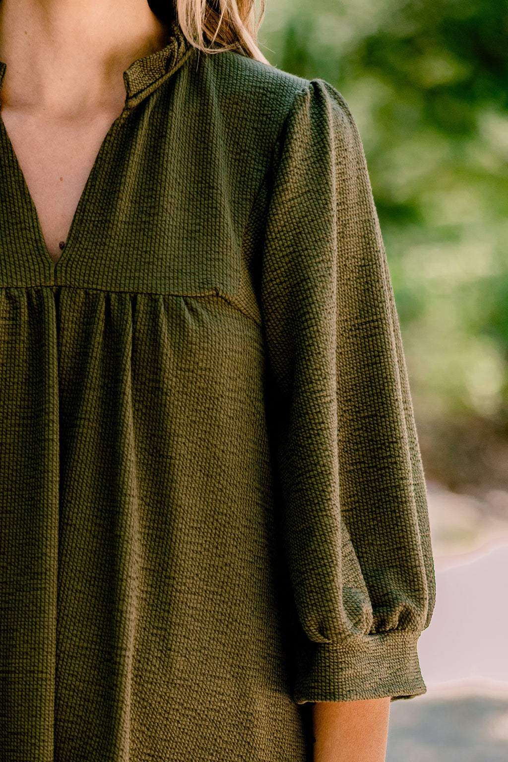 Can't Be Held Down Dress, Green