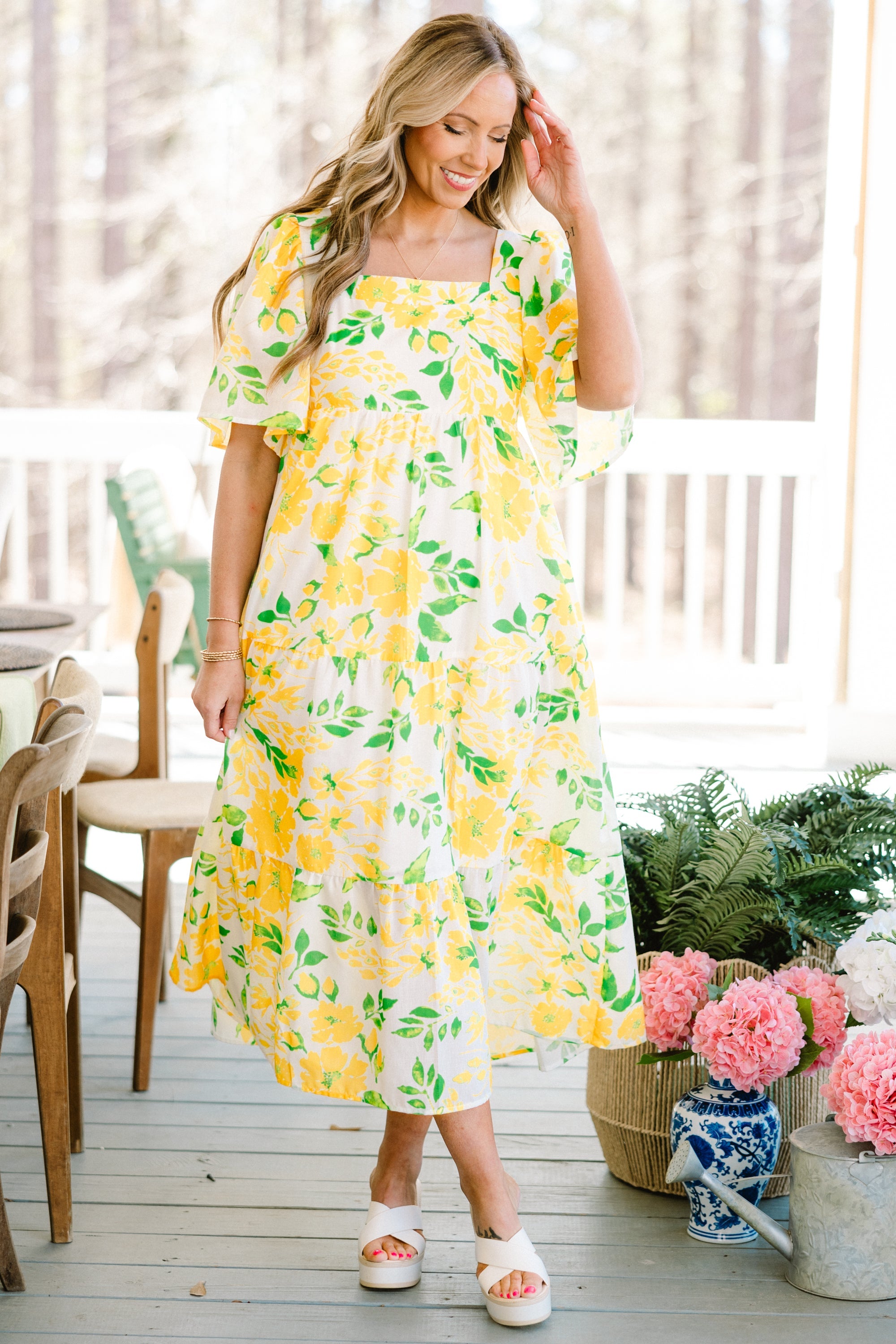 Can't Be Outdone Maxi Dress, Yellow