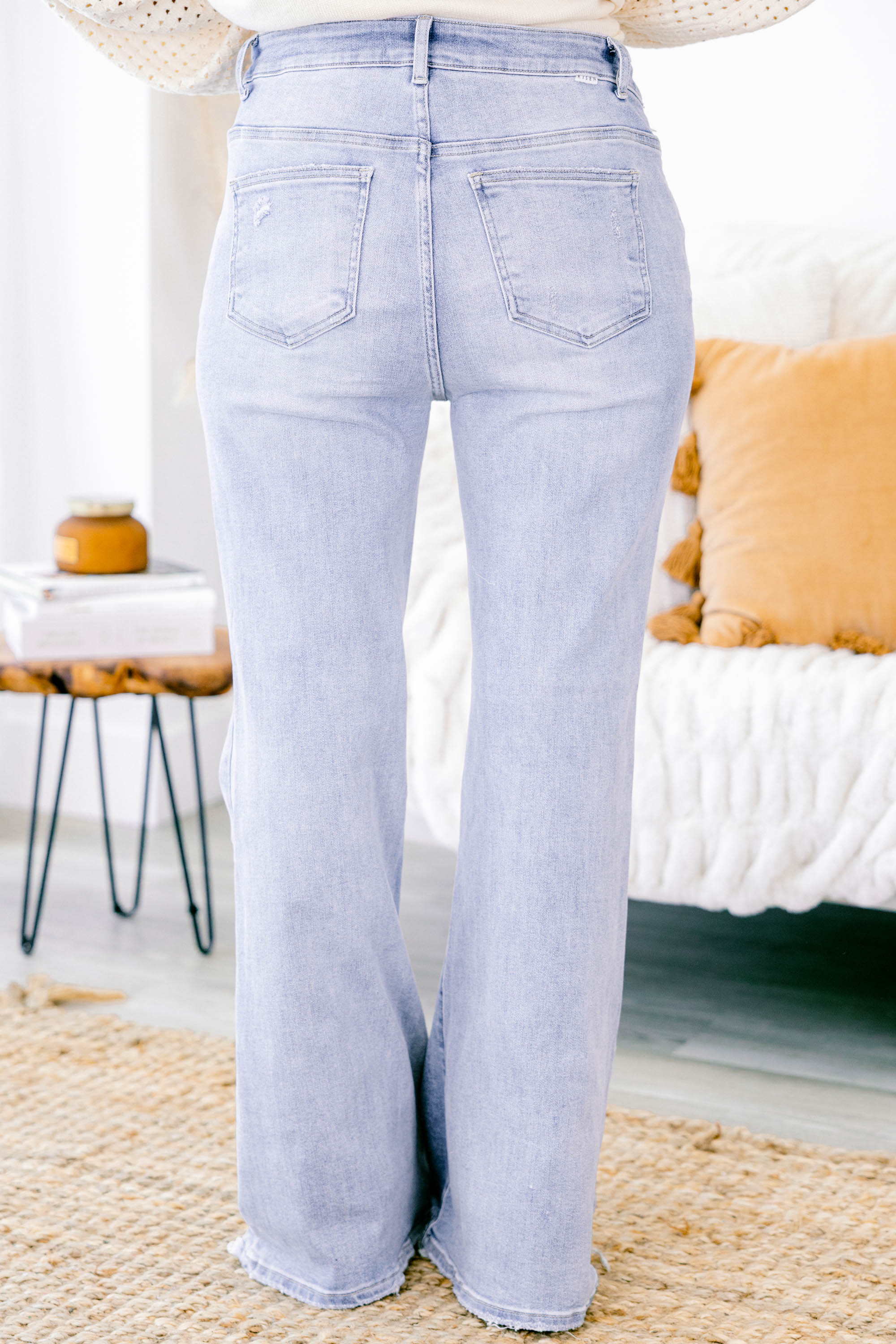 All Is Well Jeans, Light Wash
