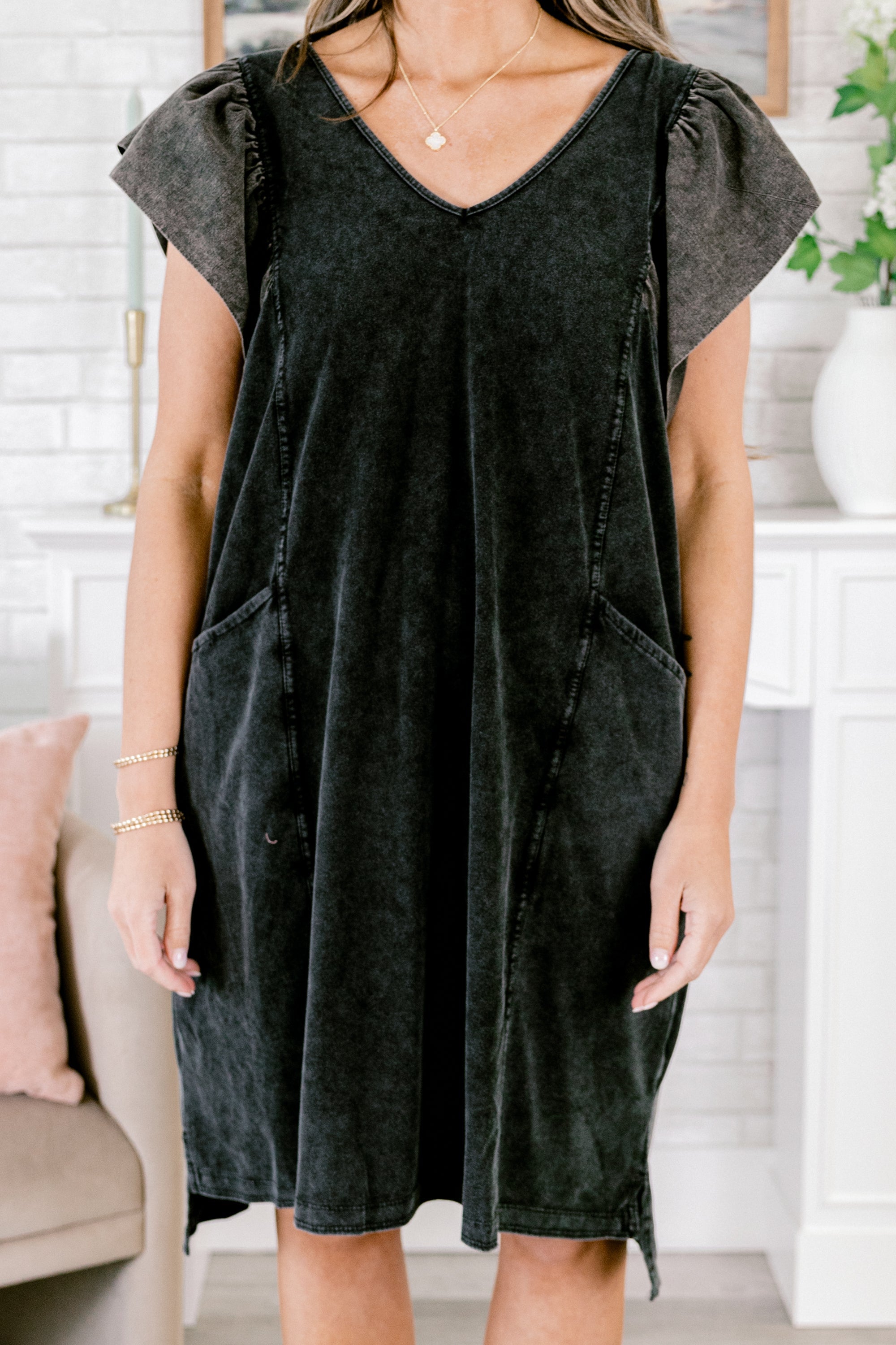 Can't Get Enough Dress, Black