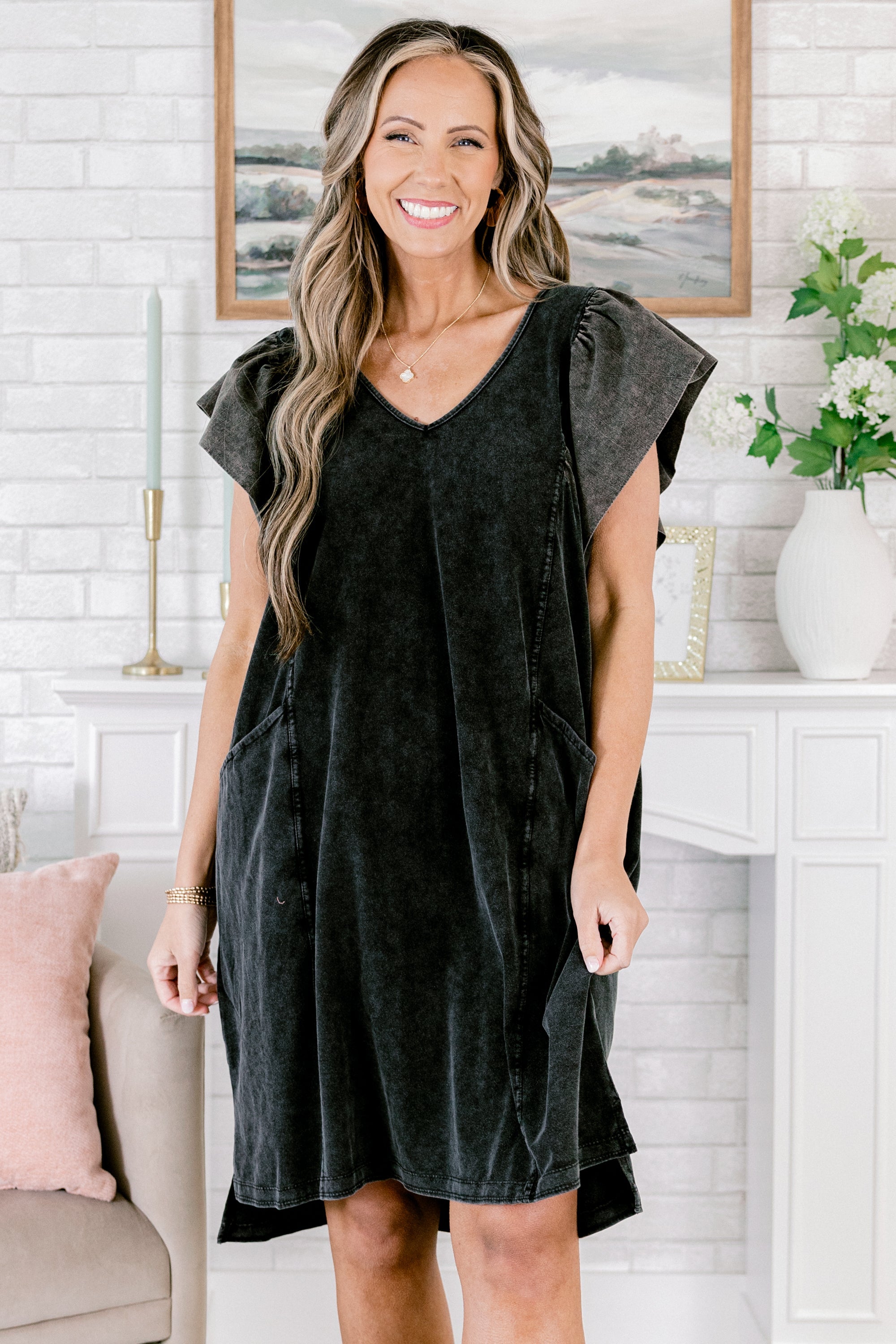 Can't Get Enough Dress, Black