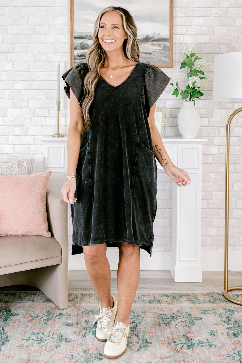 Can't Get Enough Dress, Black