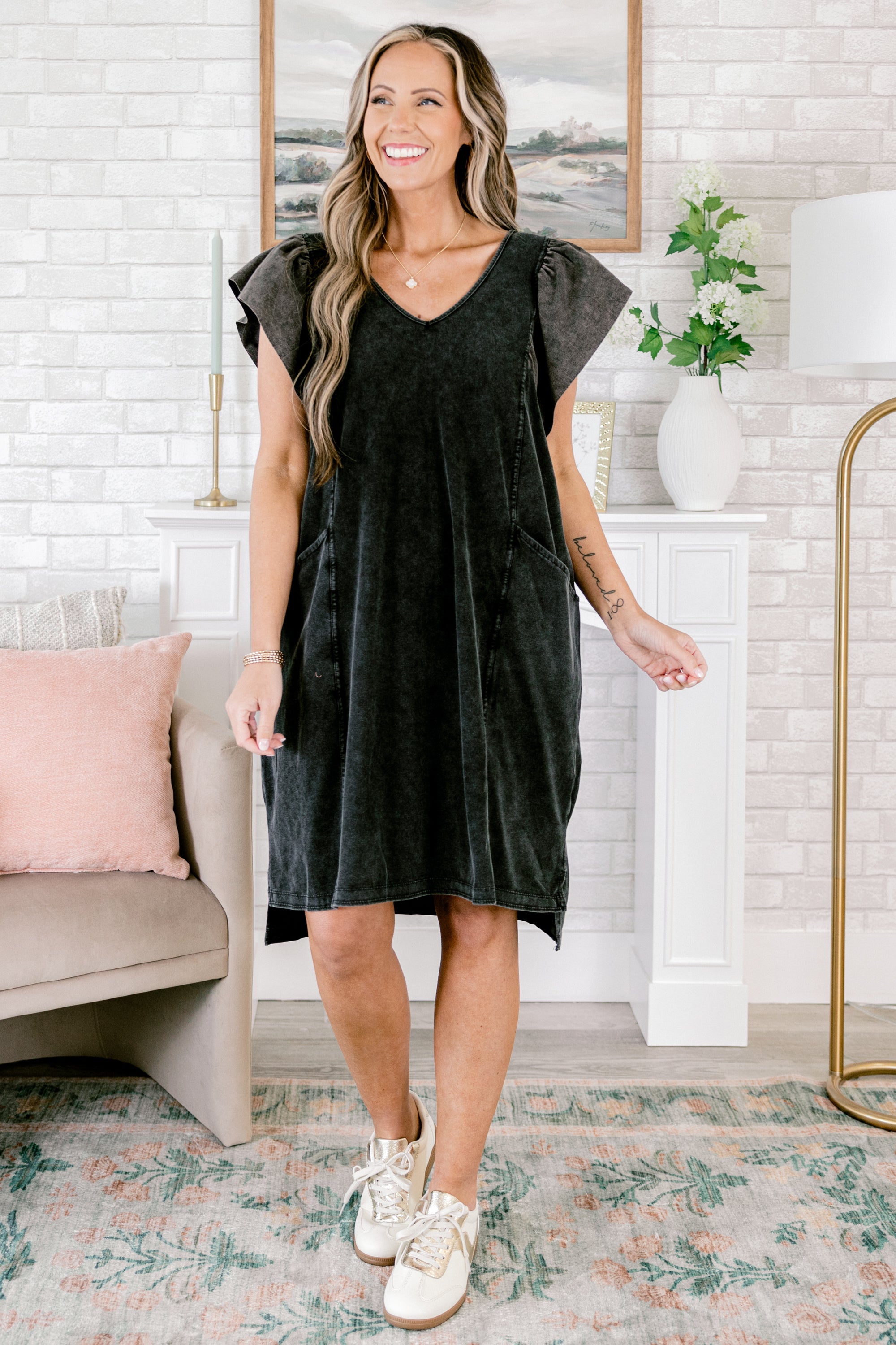 Can't Get Enough Dress, Black