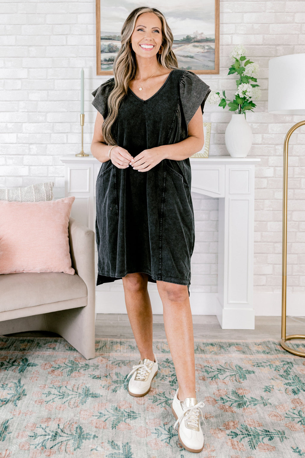 Can't Get Enough Dress, Black
