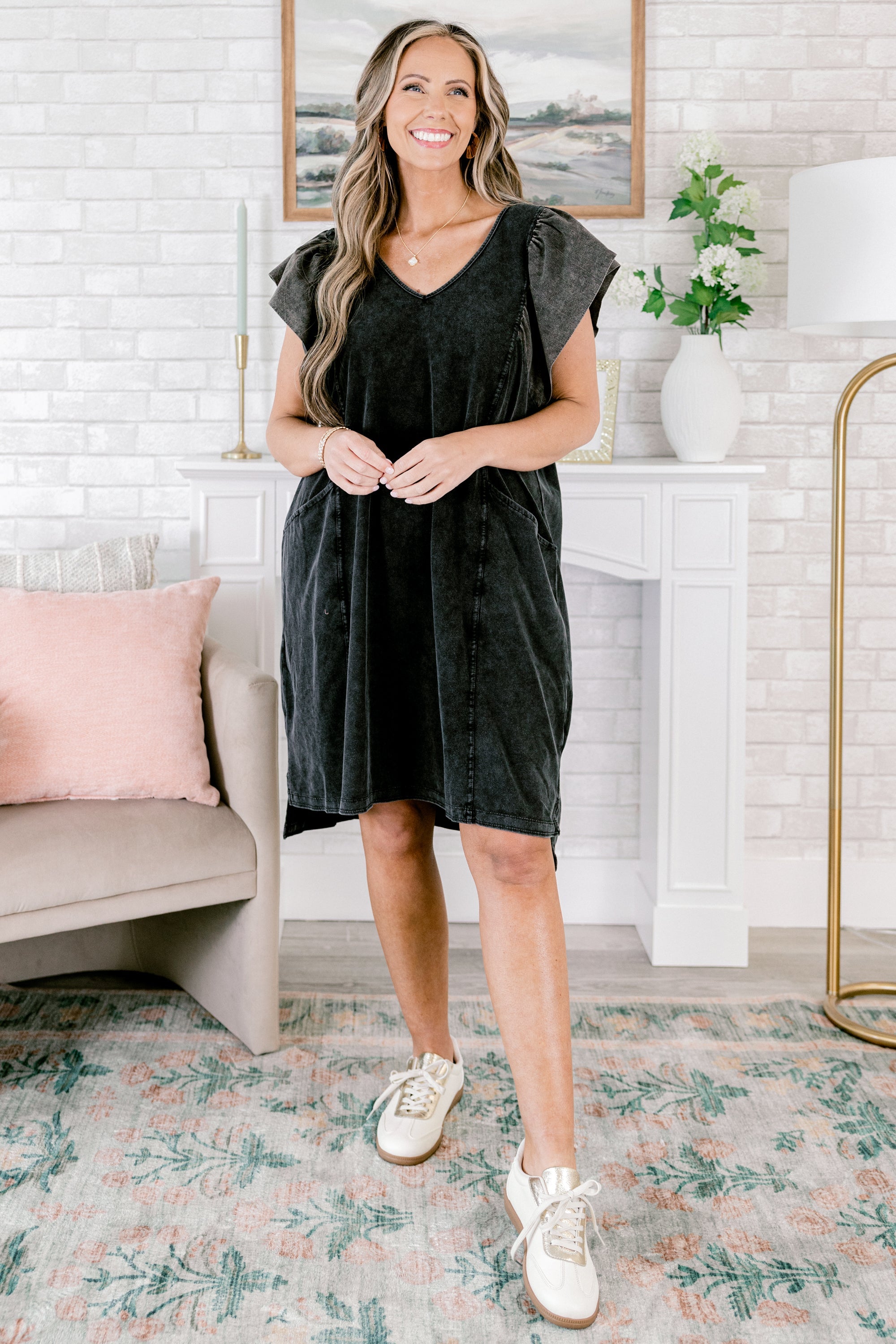 Can't Get Enough Dress, Black