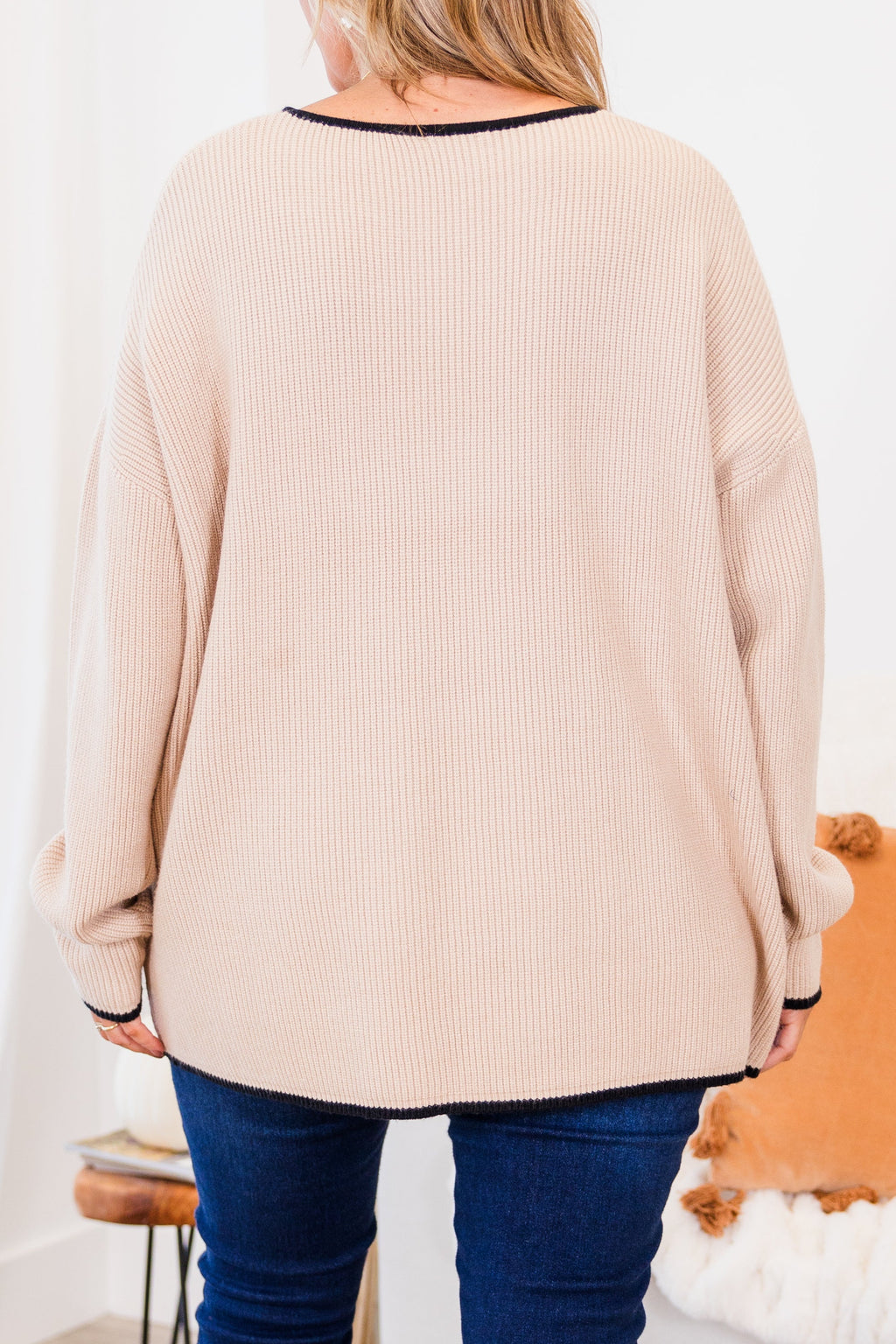 Can't Keep Going Sweater, Taupe