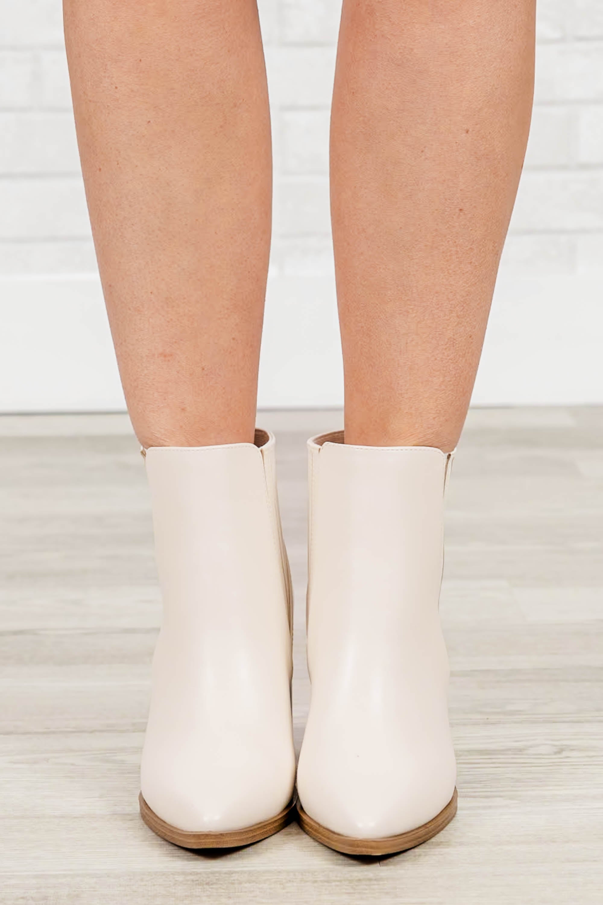 Can't Resist These Booties, Ivory