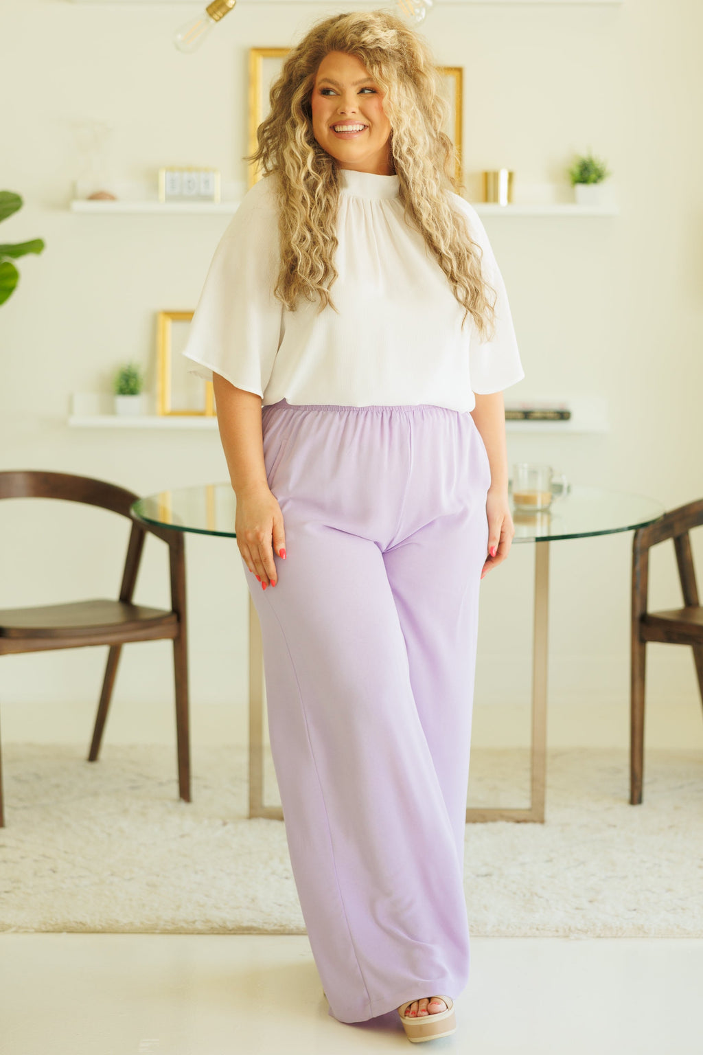 Can't Sit Still Pants, Lavender