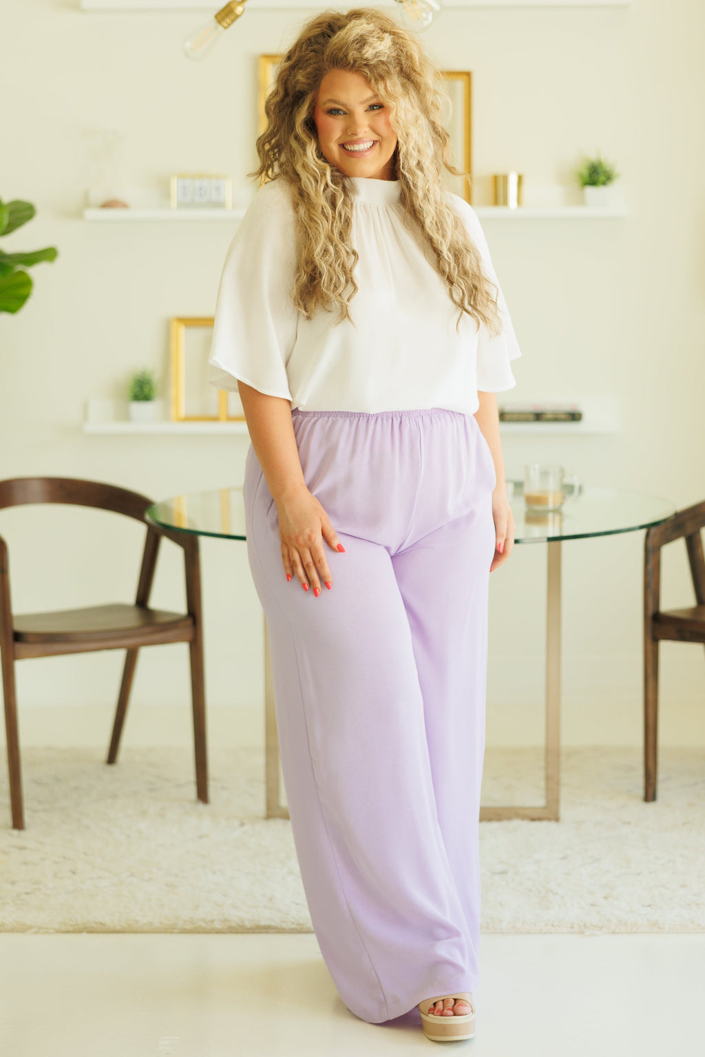 Can't Sit Still Pants, Lavender