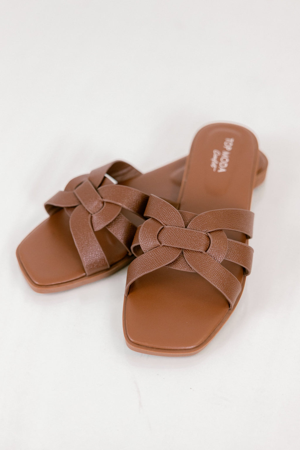 Can't Stay Away Sandals, Brown