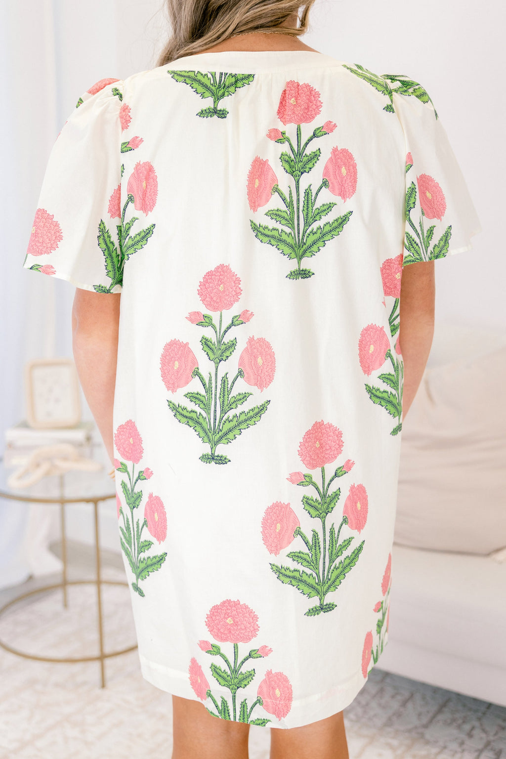 Cards On The Table Dress, Cream