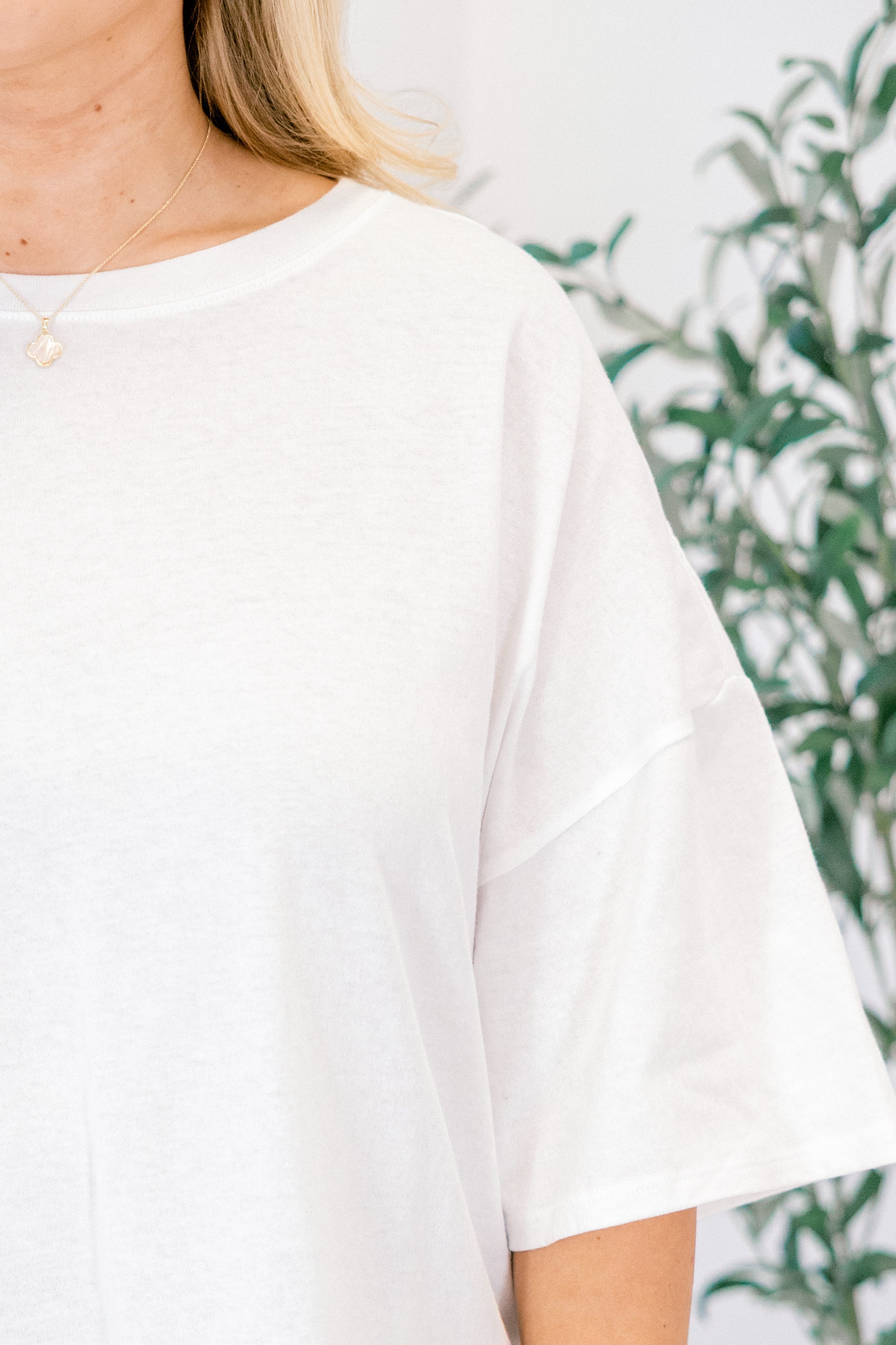Casual Cutie Tee, White