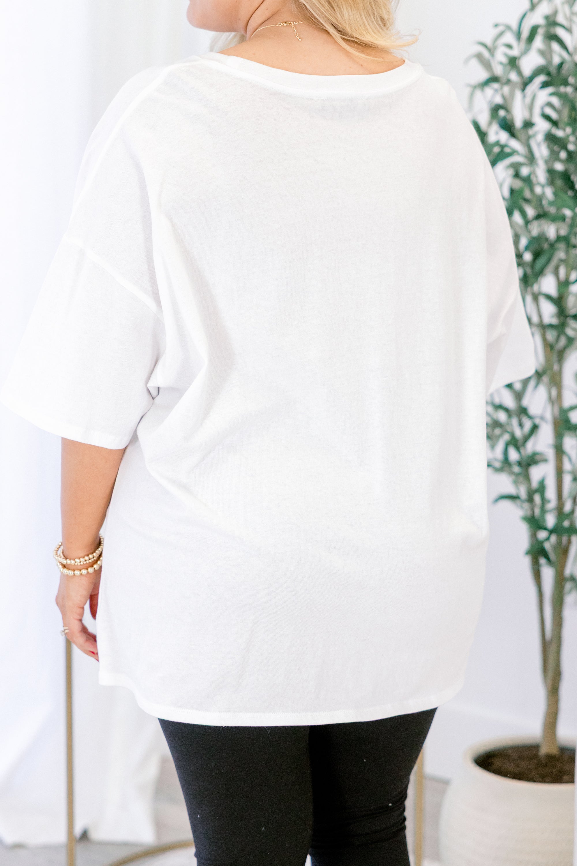 Casual Cutie Tee, White