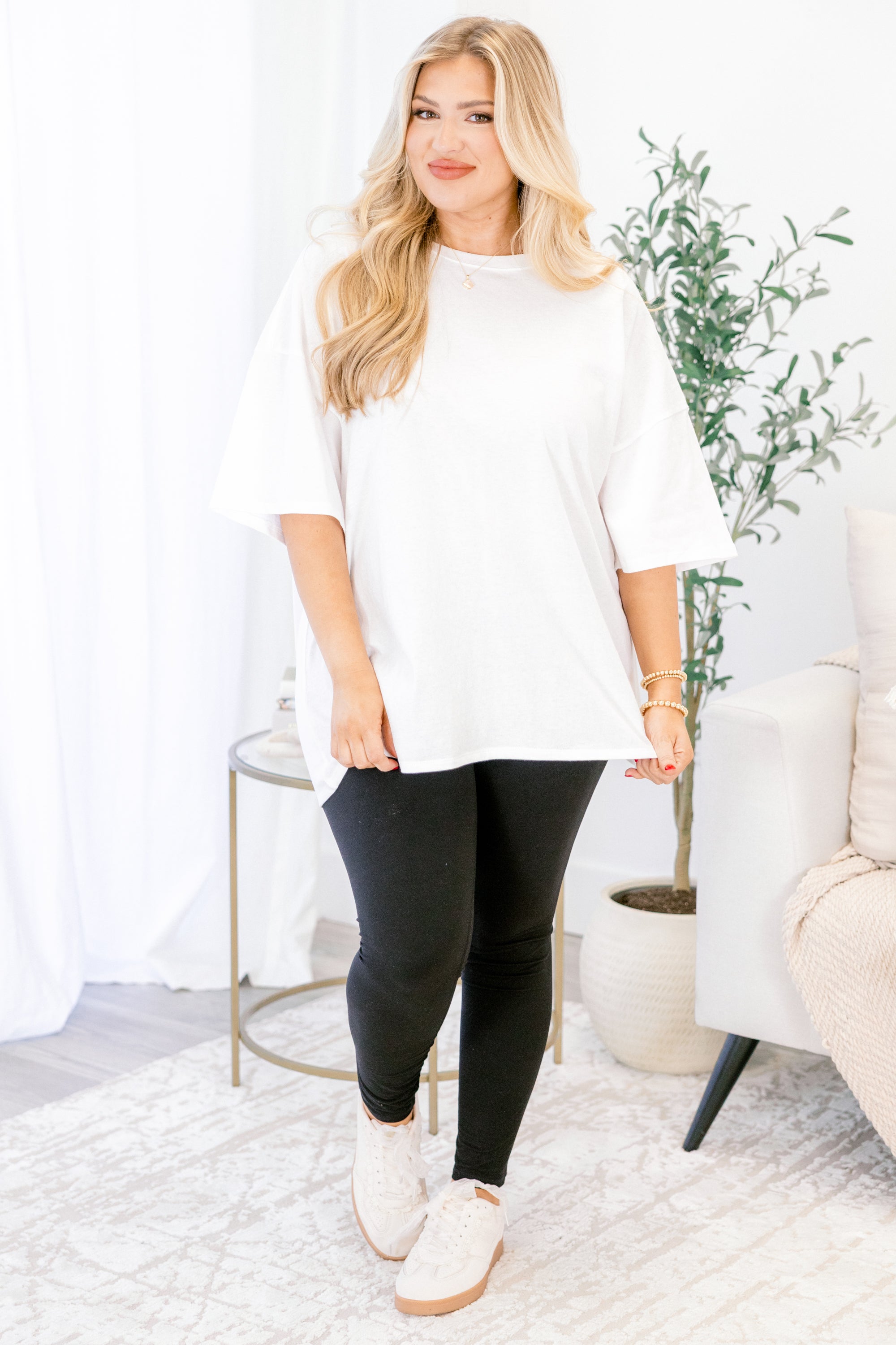 Casual Cutie Tee, White