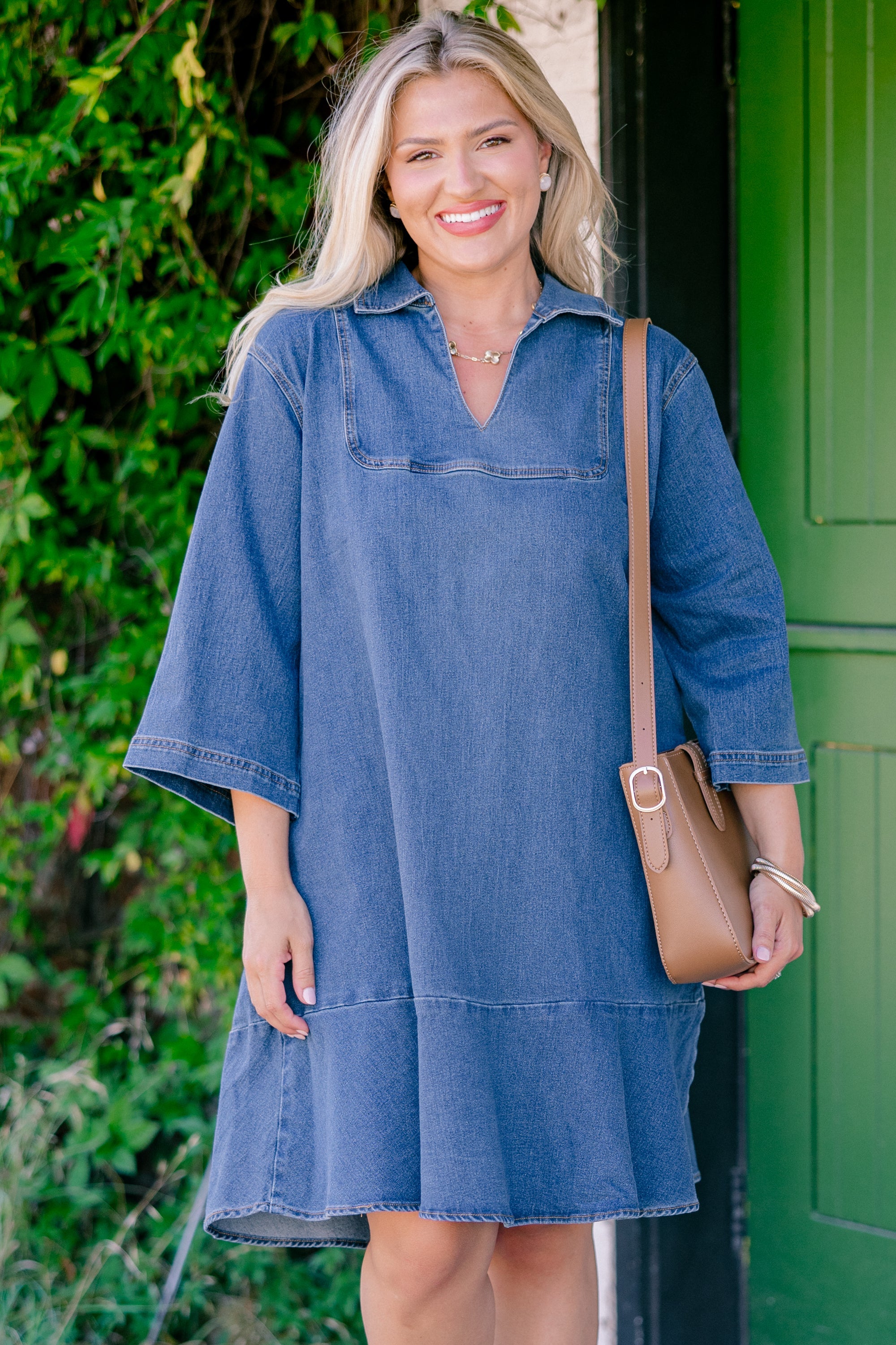 Casual Encounter Dress, Denim