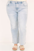 Center Stage Jeans, Light Wash
