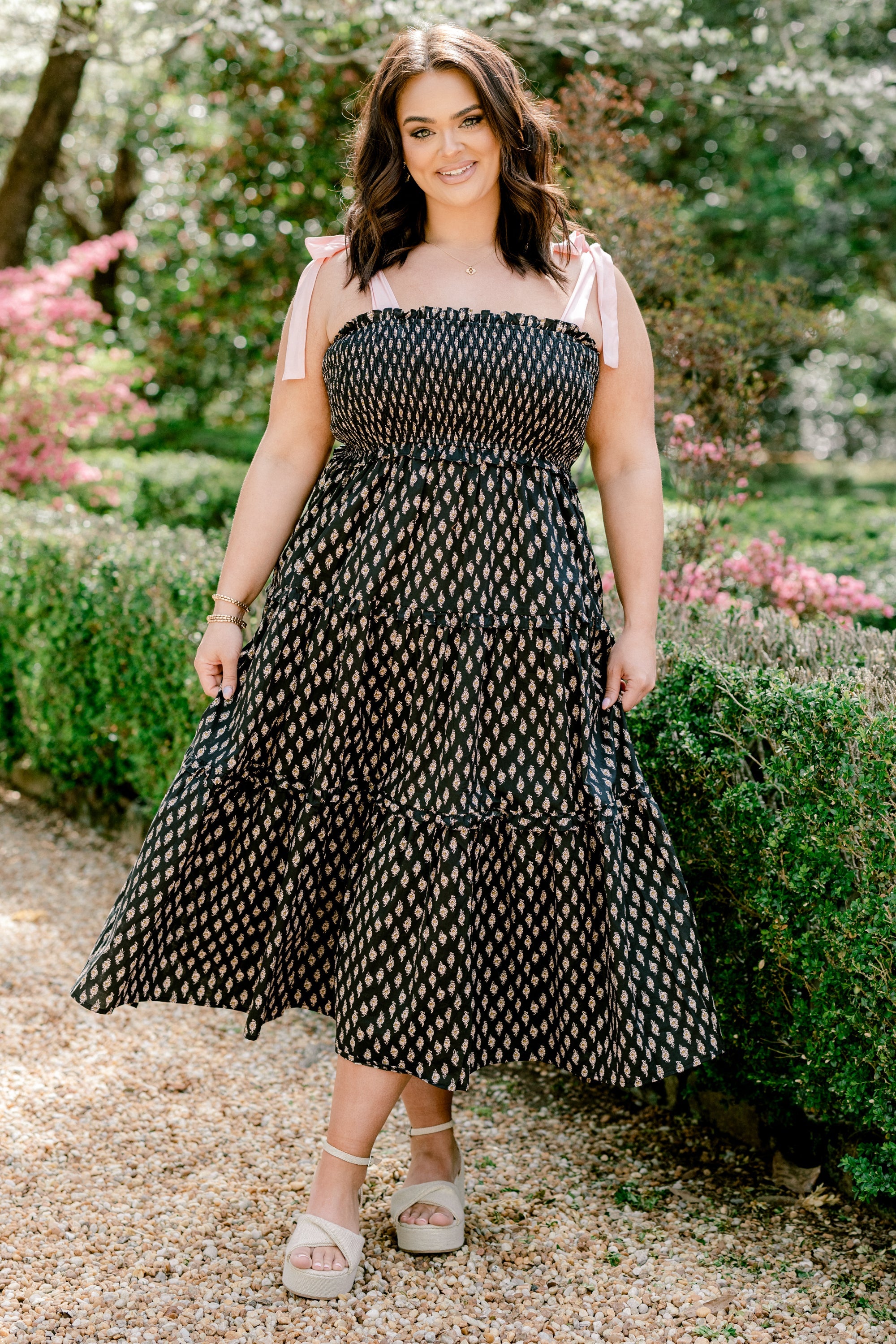 Chances We Take Dress, Black