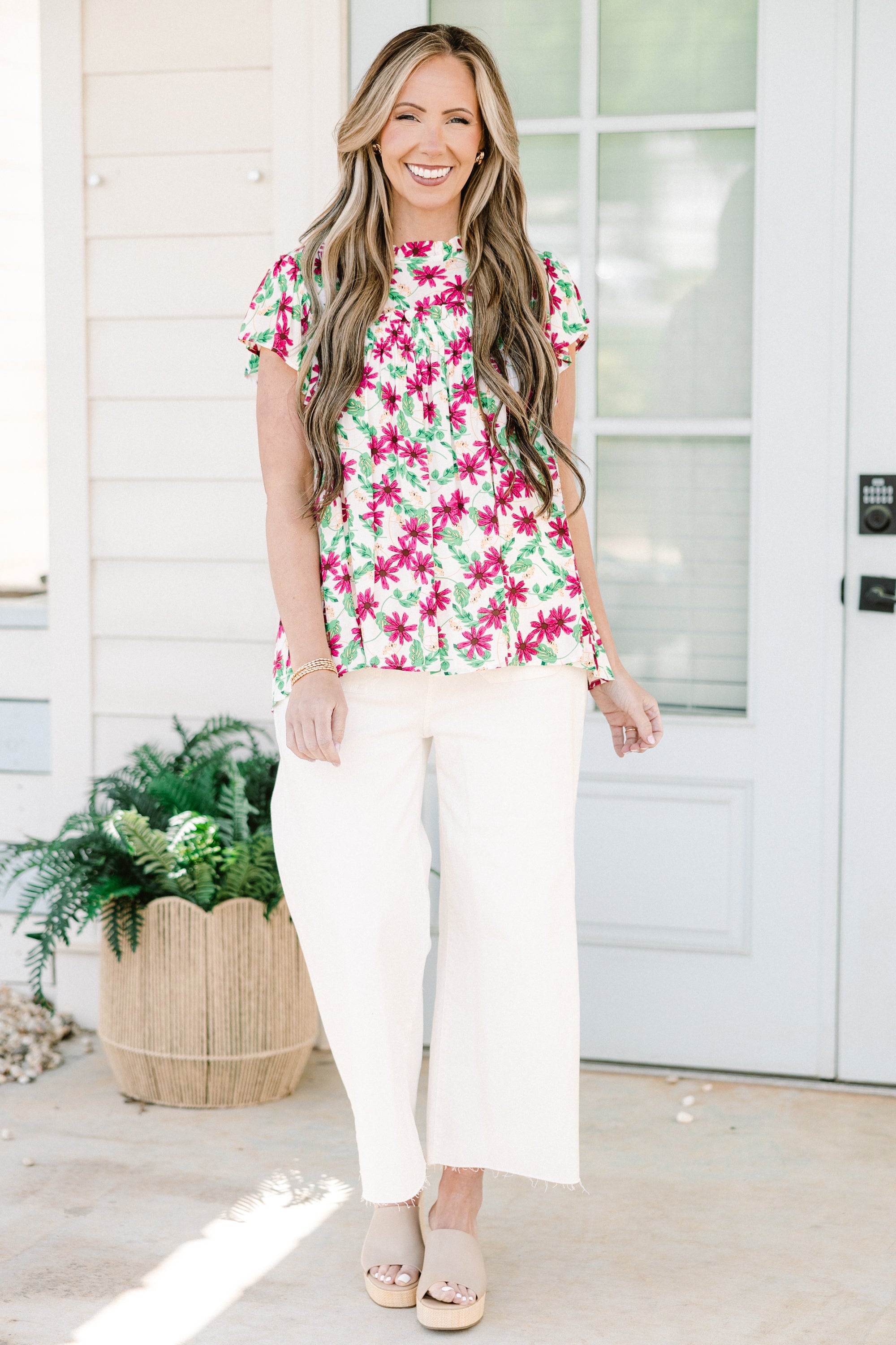 Change My Passion Top, Ivory