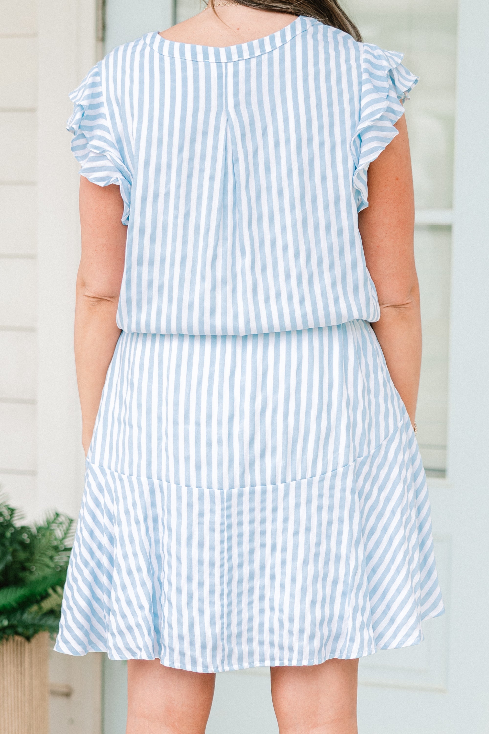 Channel Love Dress, Blue
