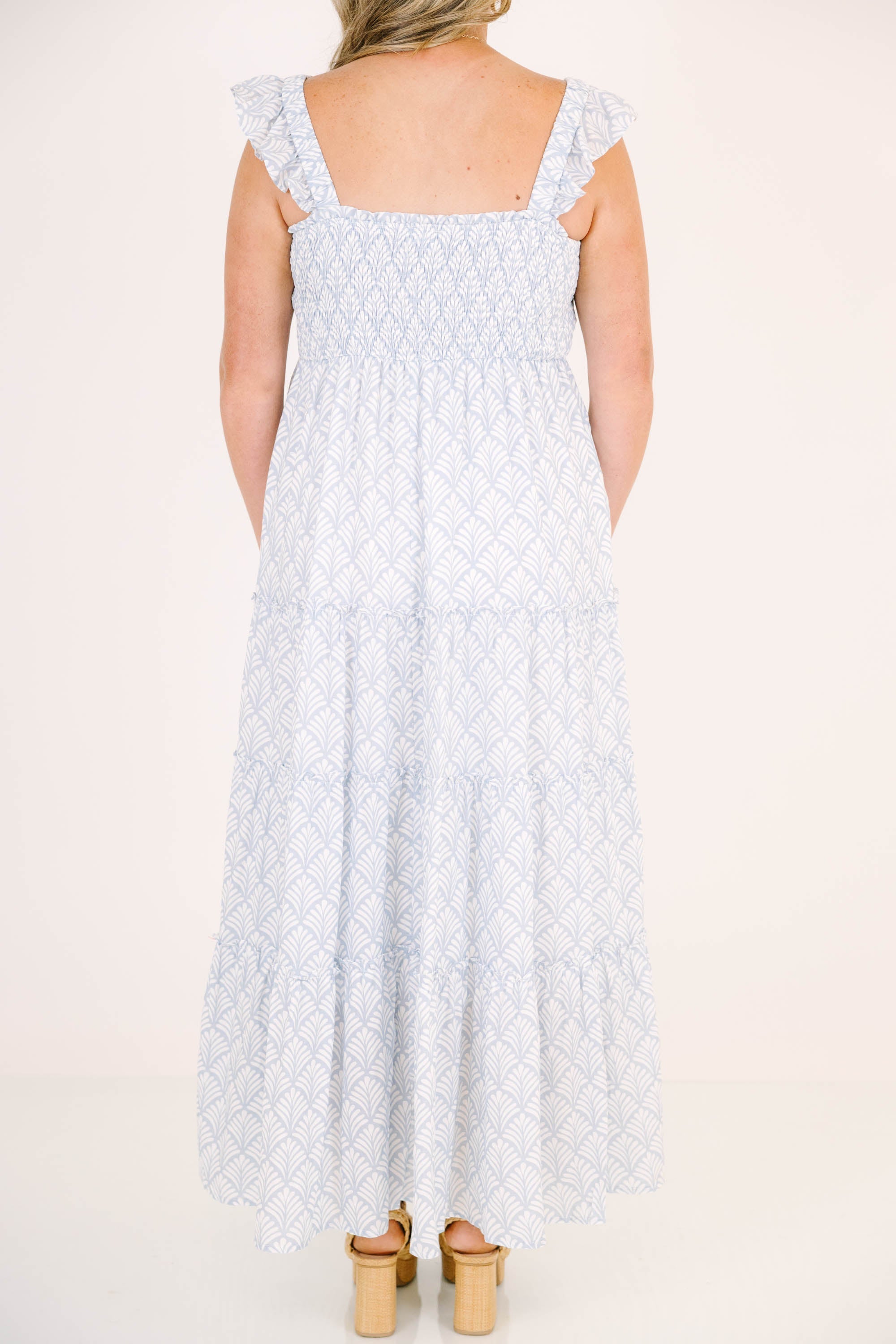 Charmed By The Sea Dress, Blue