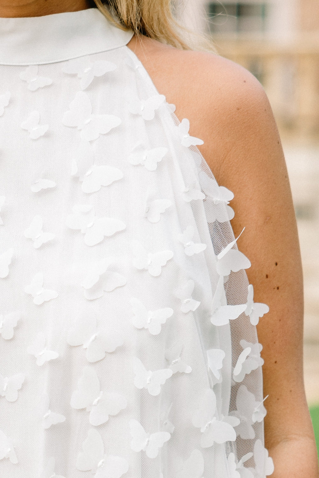 Chasing Butterflies Dress, Ivory