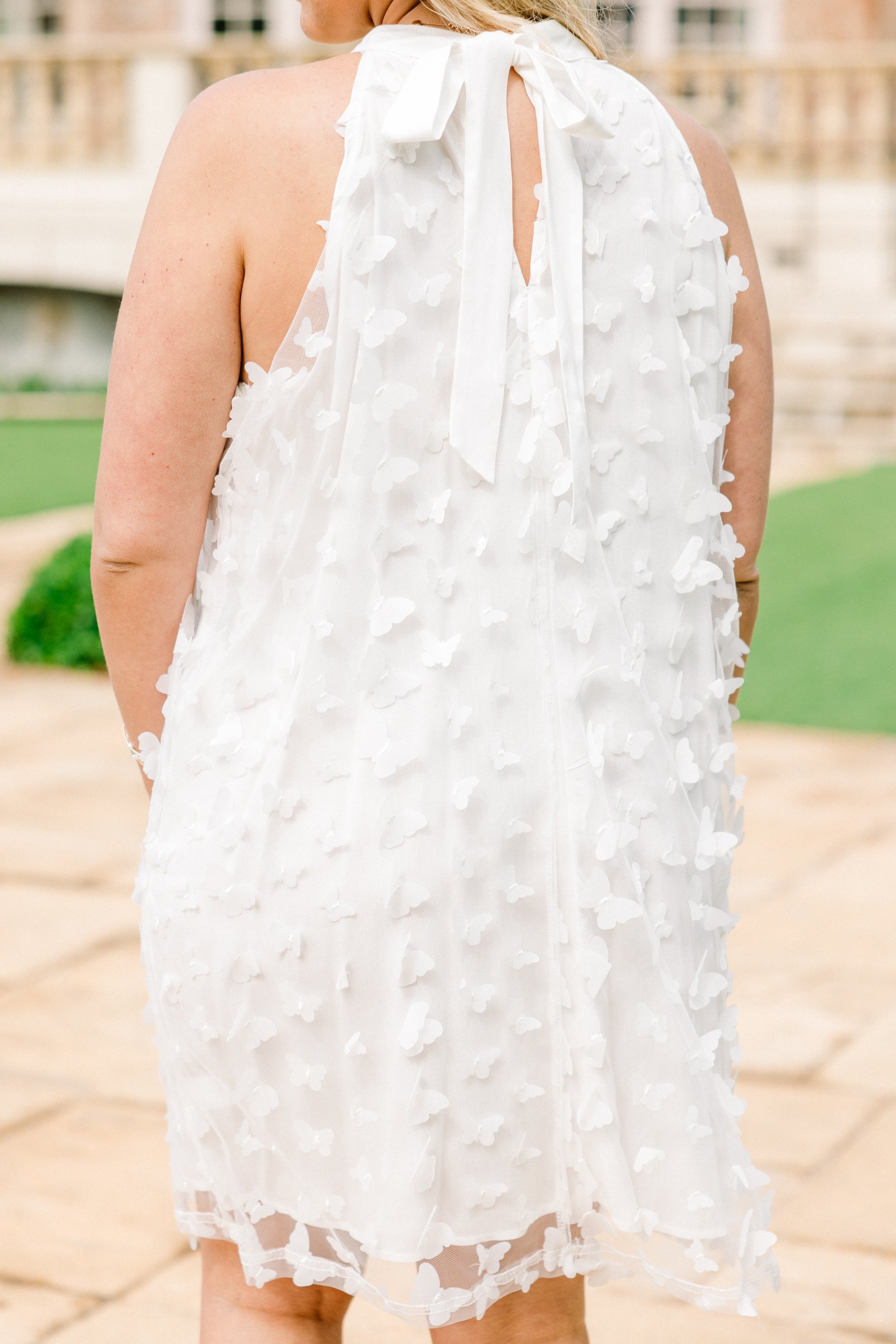 Chasing Butterflies Dress, Ivory
