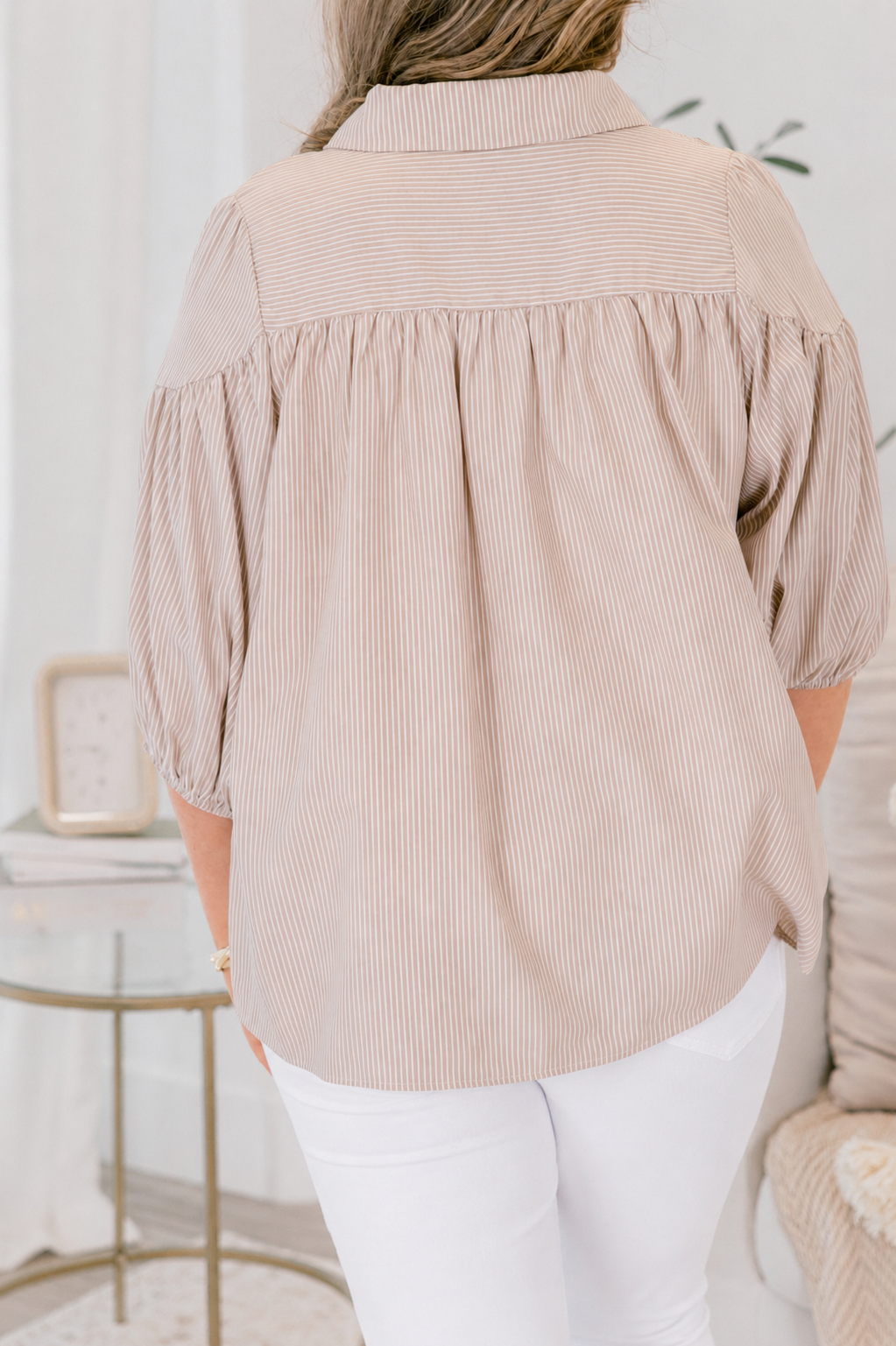 Love Is All Around Blouse, Brown